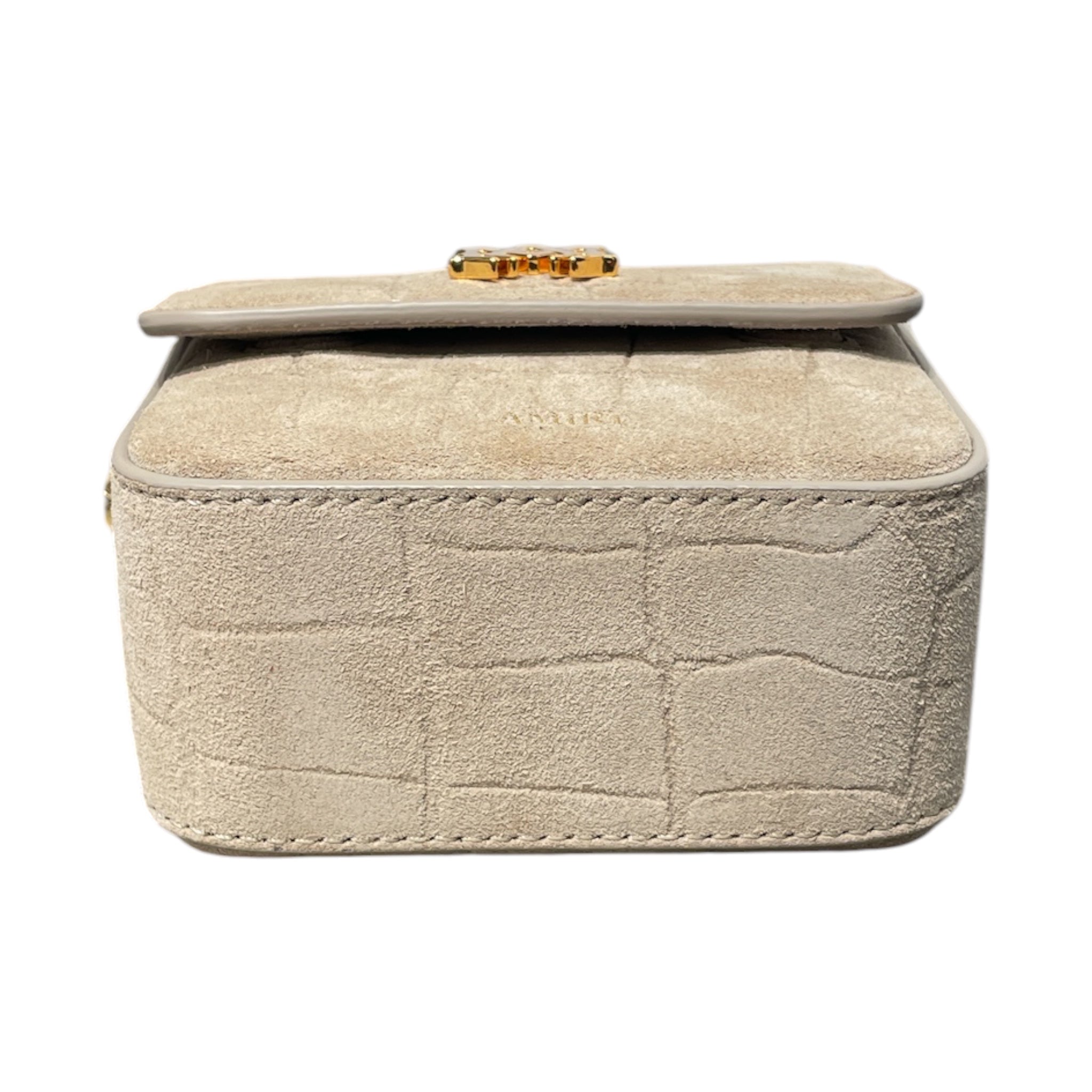 AMIRI/Cross Body Bag/Suede/BEG/croc suede view 3