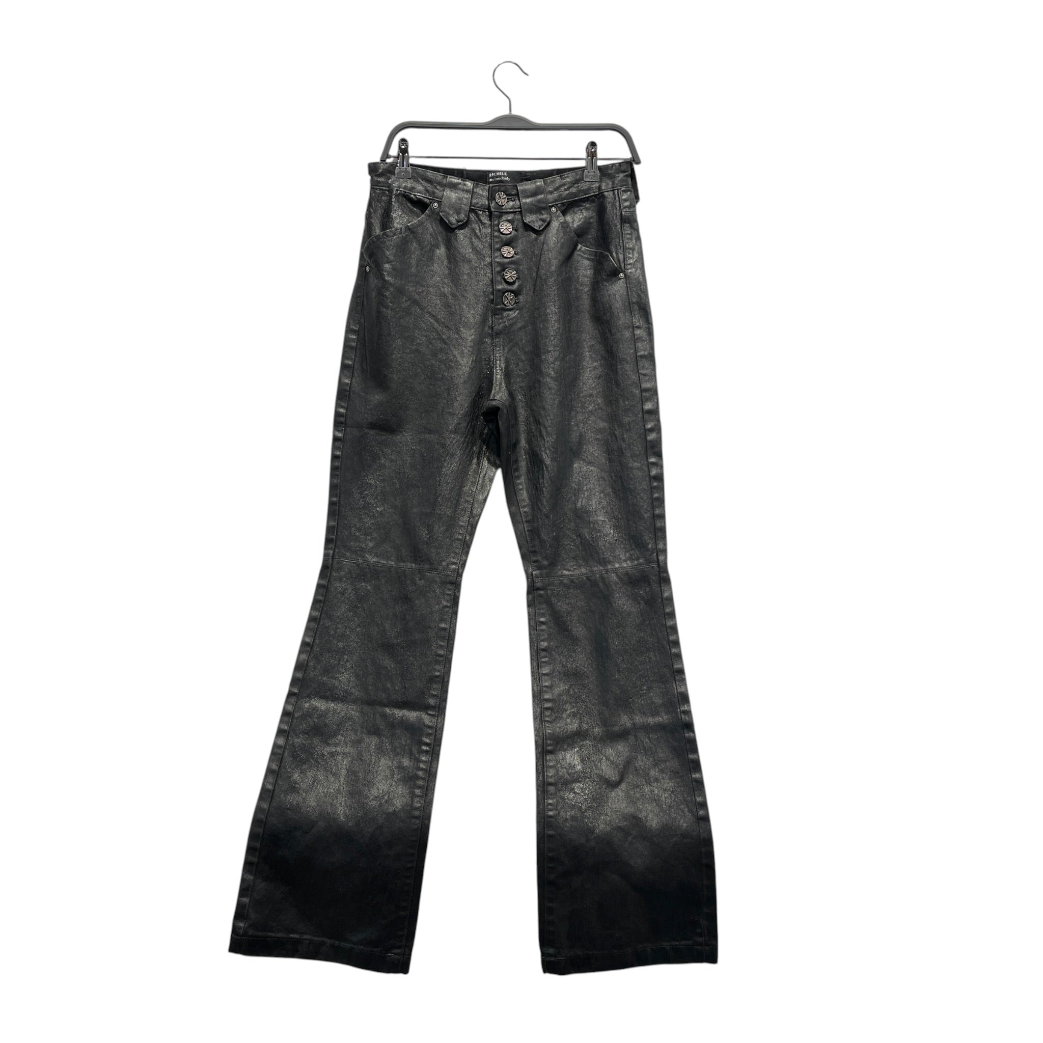 richill/Pants/S/Cotton/BLK/waxed view 1