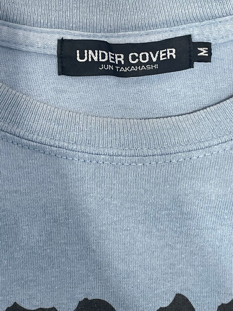 UNDERCOVER/T-Shirt/M/Blue/Cotton/Graphic/