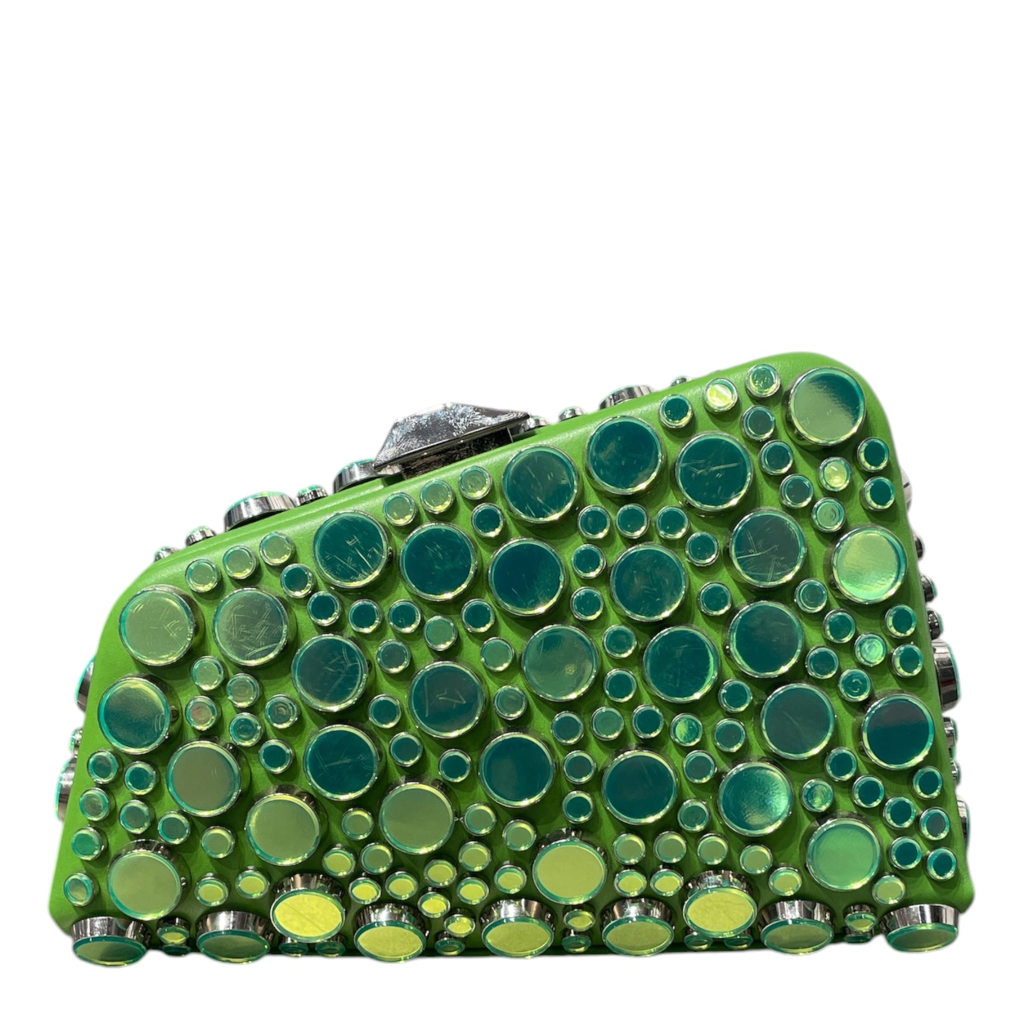 THE ATTICO/Cross Body Bag/Leather/GRN/Midnight Dot Embllished Clutch view 2