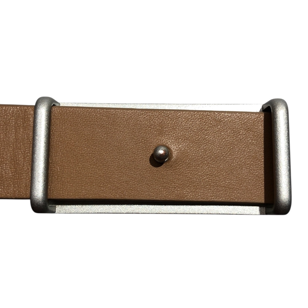 MM6/Belt/Leather/MLT/42" BLK BRN reversable view 4