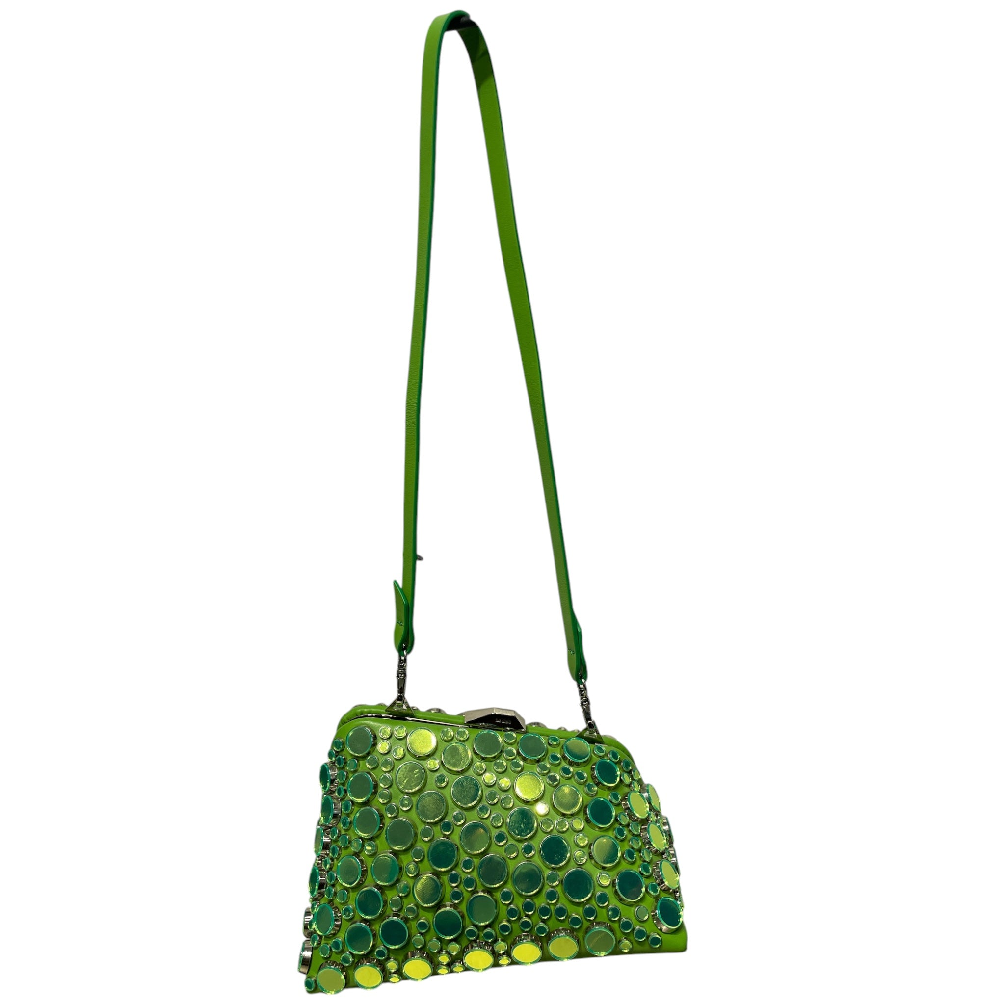 THE ATTICO/Cross Body Bag/Leather/GRN/Midnight Dot Embllished Clutch view 5