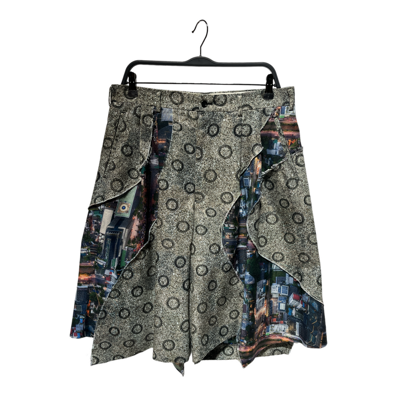 COMME des GARCONS HOMME PLUS/Shorts/L/Cotton/MLT/All Over Print/all over print