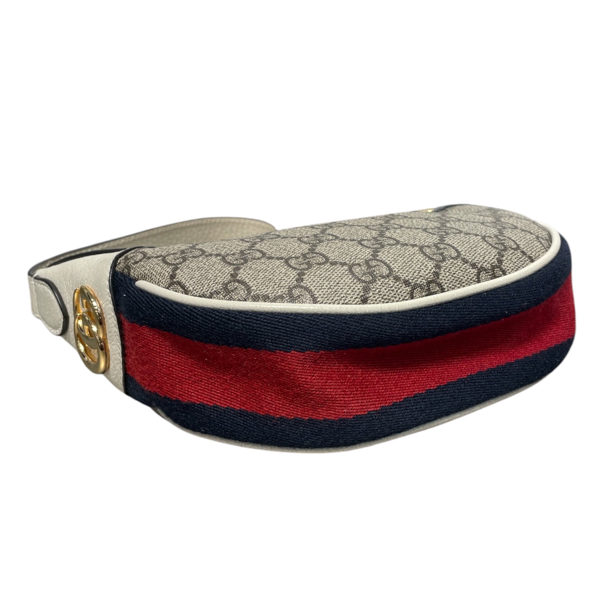 GUCCI/Bag/Leather/KHK/Ophidia GG mini bag view 3