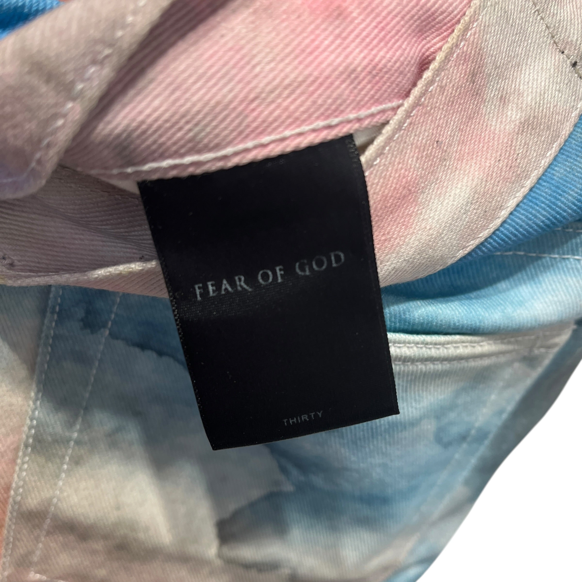 FEAR OF GOD/Pants/32/Cotton/MLT/cloud print view 4