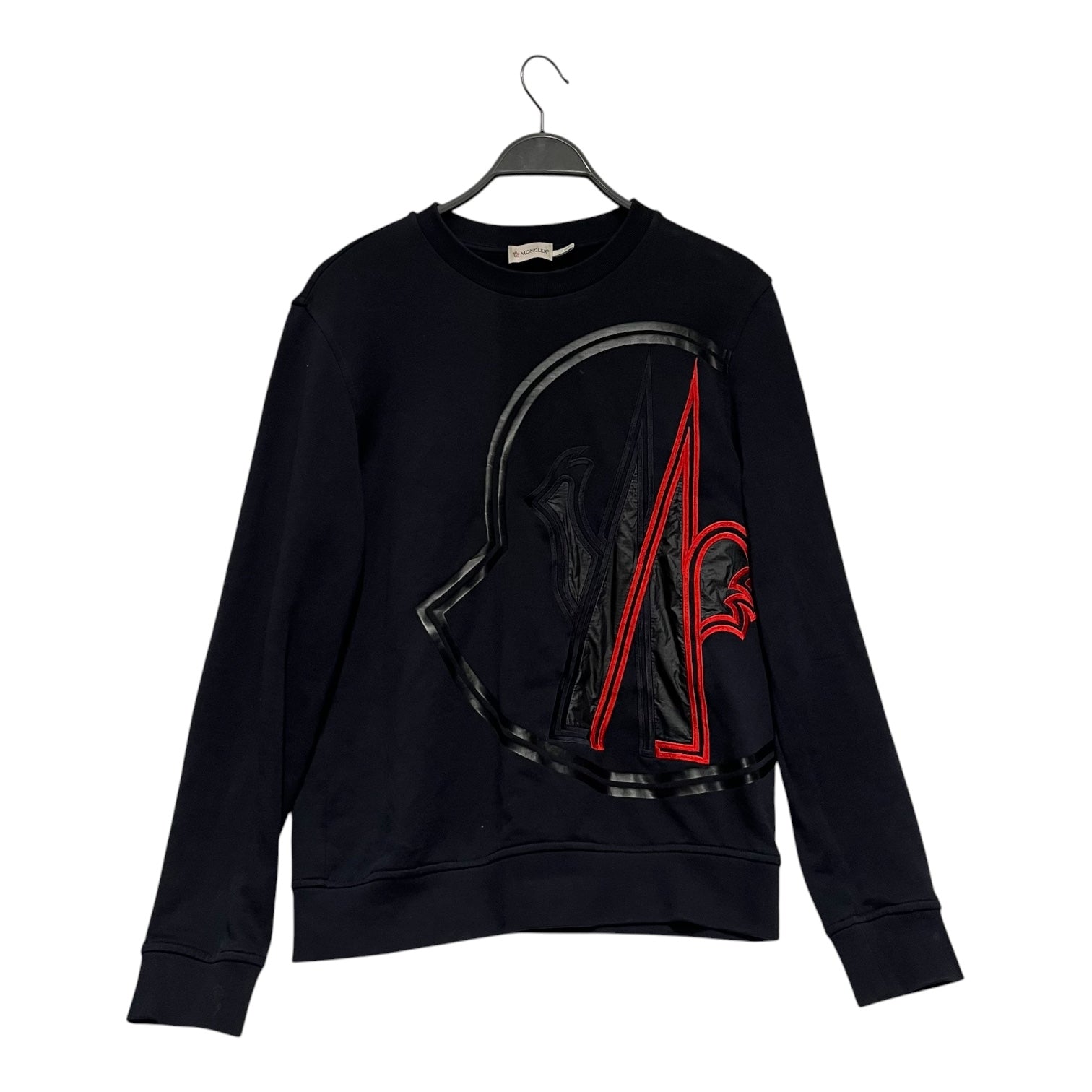 MONCLER/Sweatshirt/XS/Cotton/NVY/large logo view 1