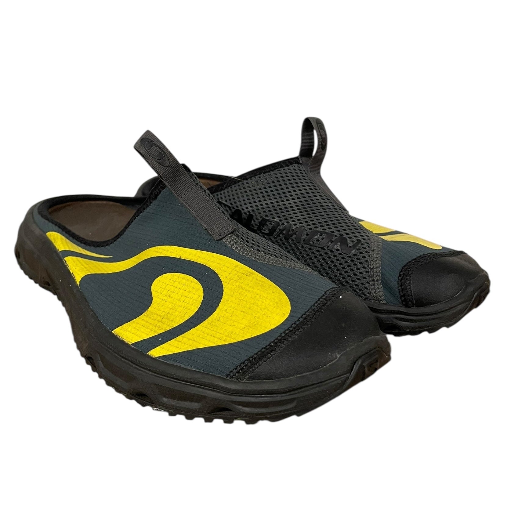 salomon/Low-Sneakers/EU 44/Polyester/GRN/YELLOW LOGO | SLIDES view 1