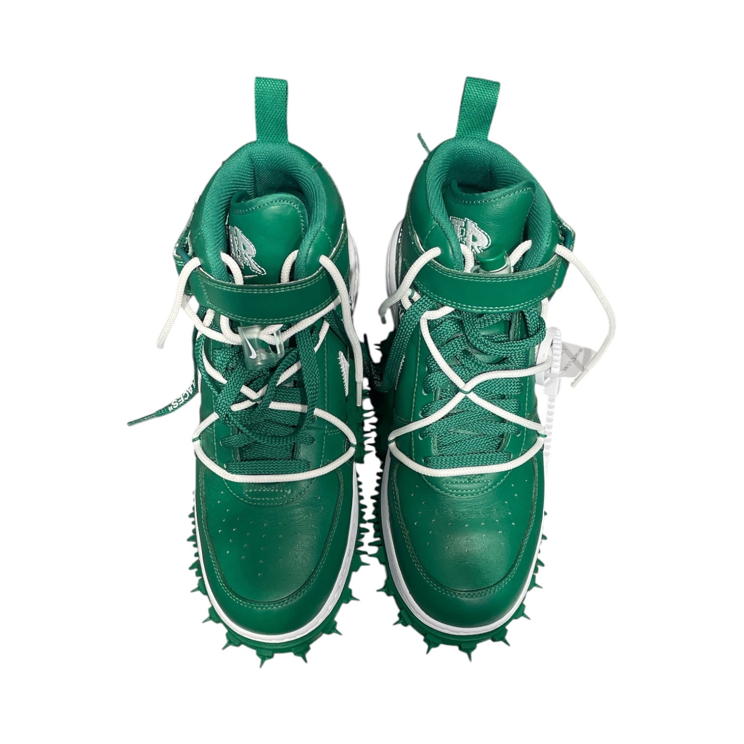 NIKE/OFF-WHITE/Hi-Sneakers/US 10/Leather/GRN/DR0500-300 view 3