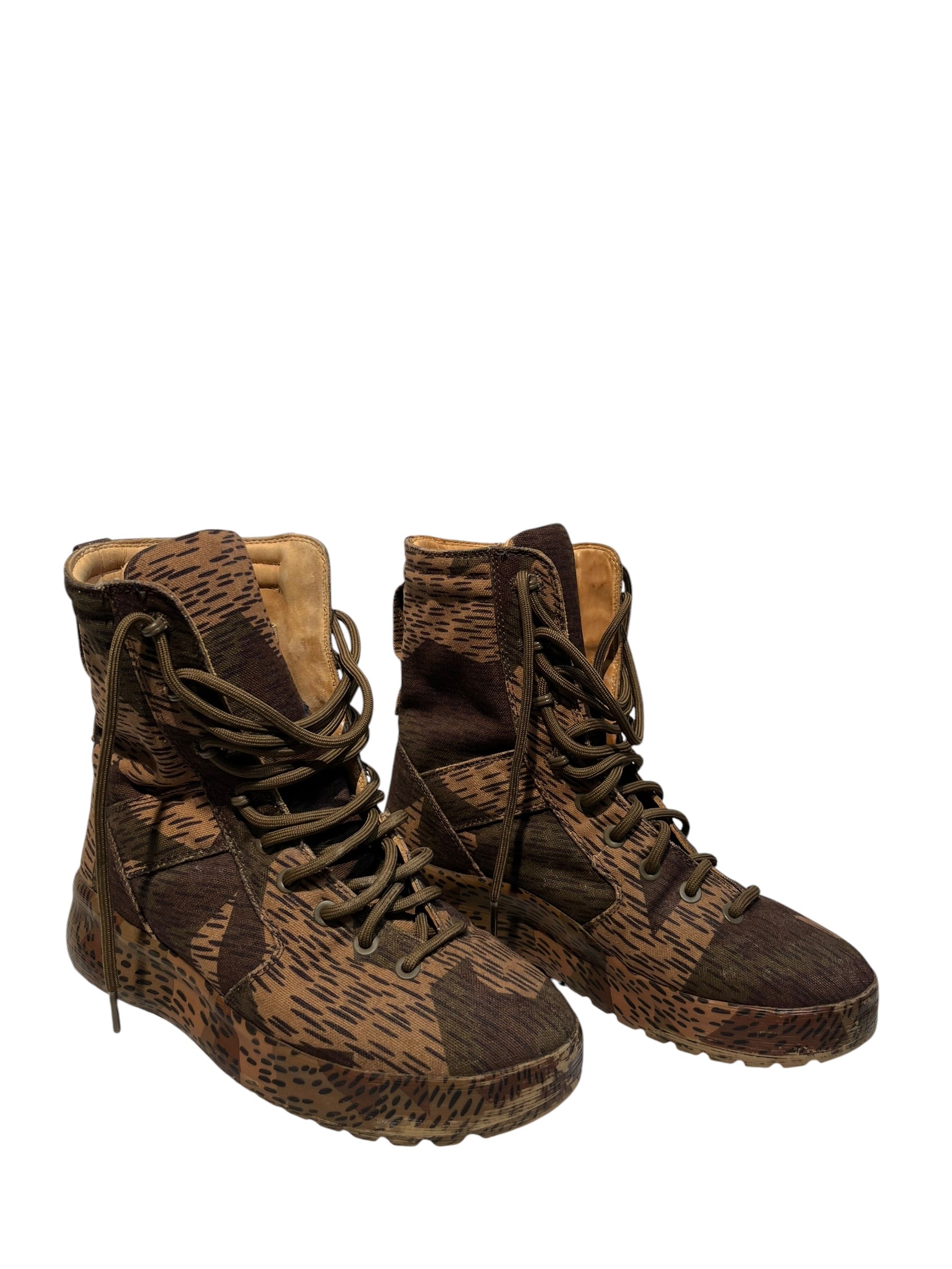 YEEZY/Lace Up Boots/US 10/Camouflage/BRW/SEASON 6 SPLINTER CAMO BOOT view 3