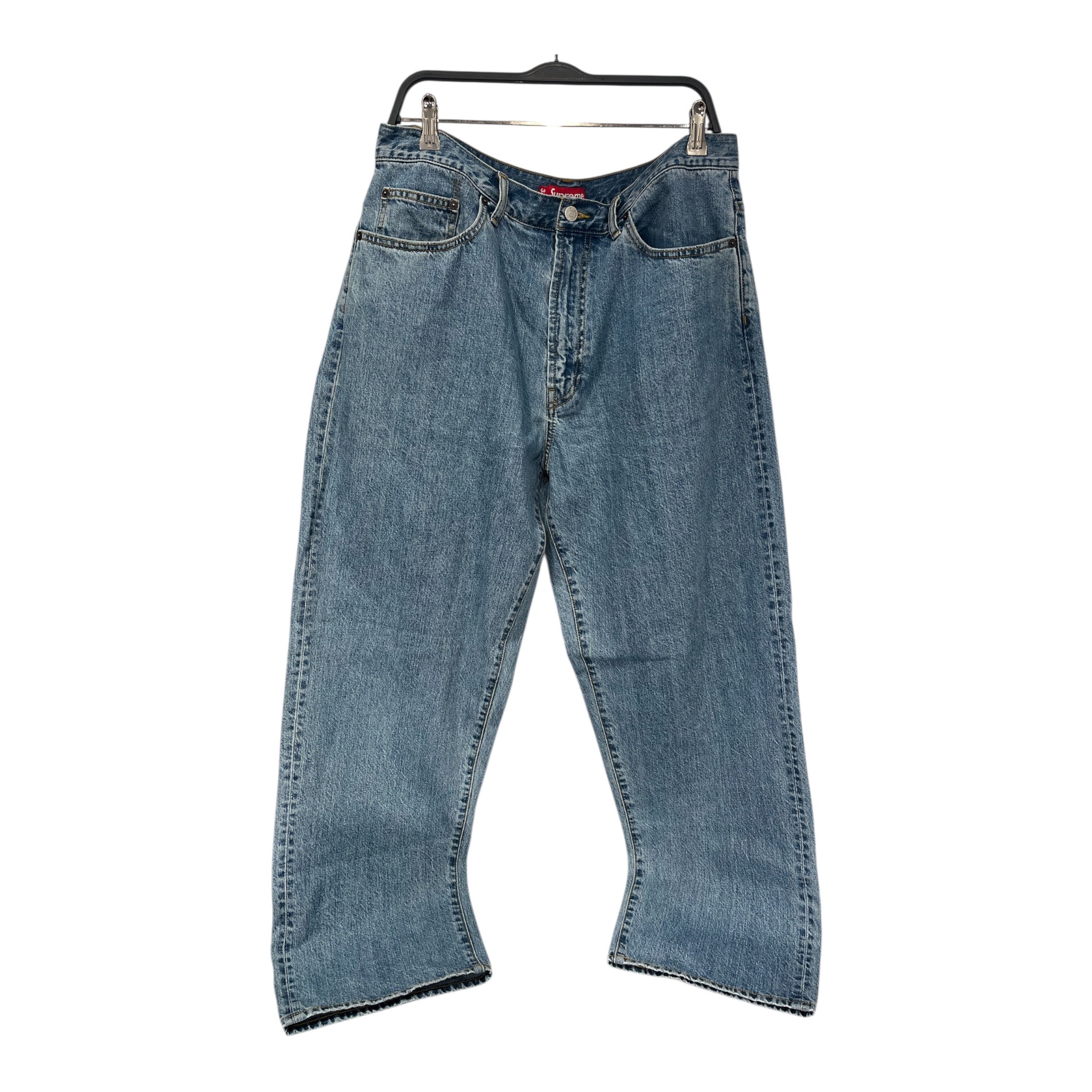 Supreme/Pants/34/Denim/BLU/101837 SUPREMENY BACKRIGHT PKT view 1