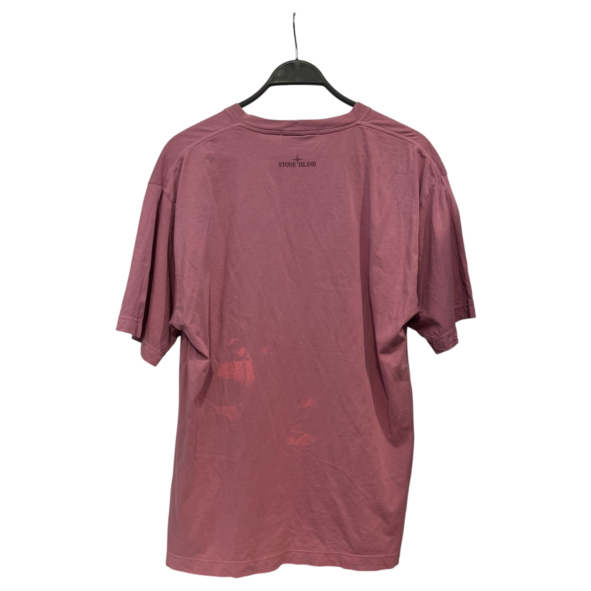 STONE ISLAND/T-Shirt/M/Cotton/PPL/gradient compass graphic view 2