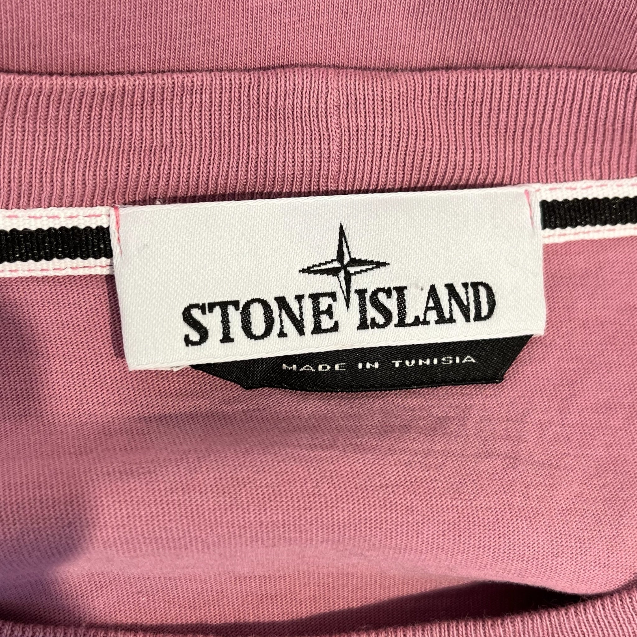 STONE ISLAND/T-Shirt/M/Cotton/PPL/gradient compass graphic view 3