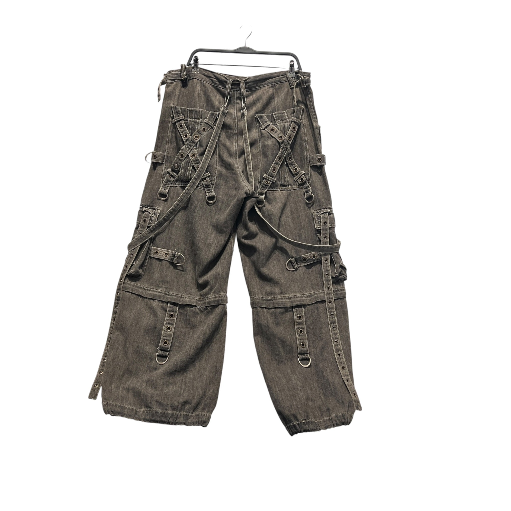 TRIPP NYC/Cargo Pants/L/Cotton/GRY/BAGGY view 2