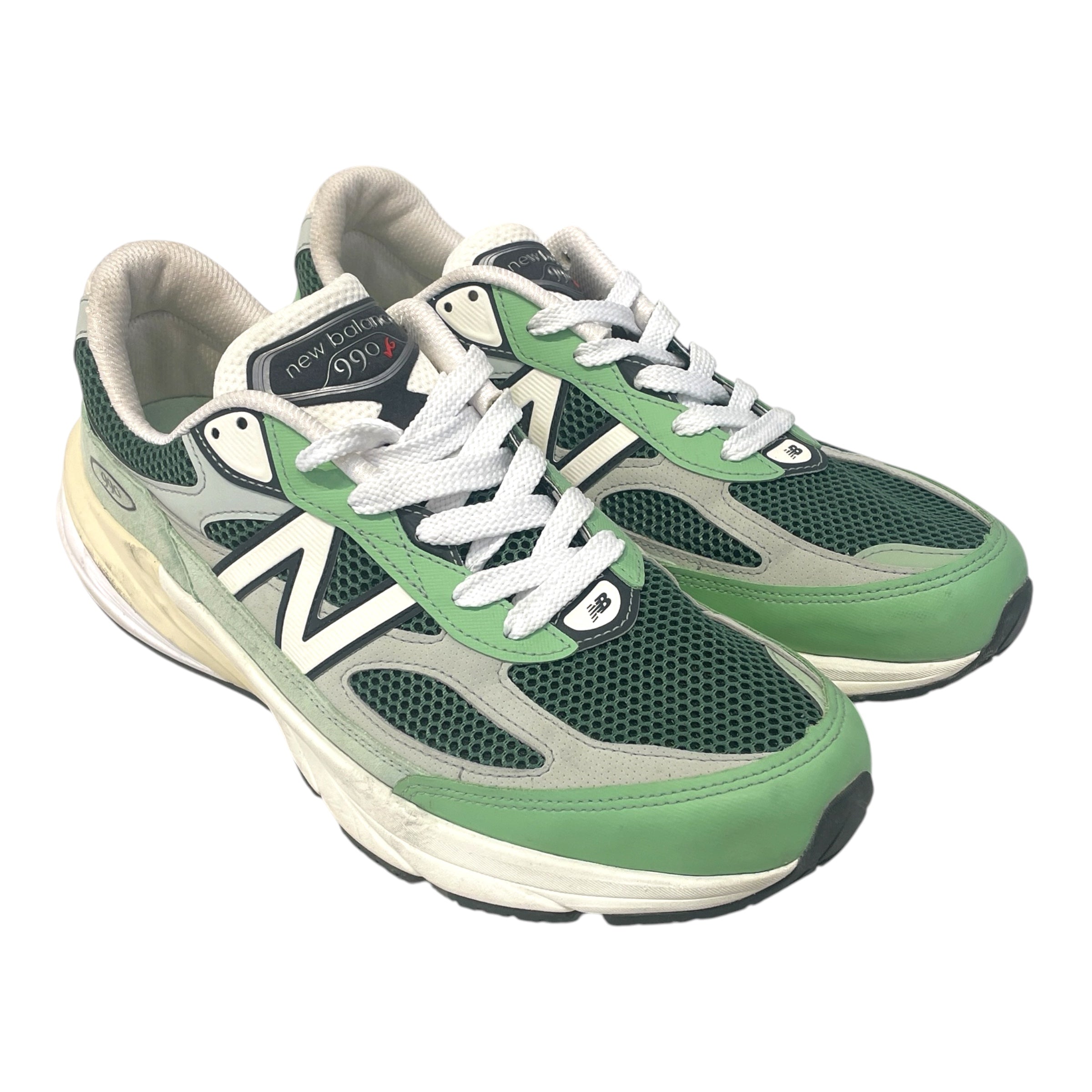 NEW BALANCE/Low-Sneakers/US 12/GRN/990v6 Avocado Mint view 1