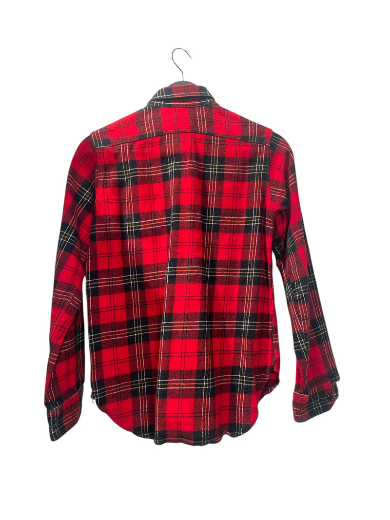 Engineered Garments/Flannel Shirt/1/Cotton/RED/Plaid/