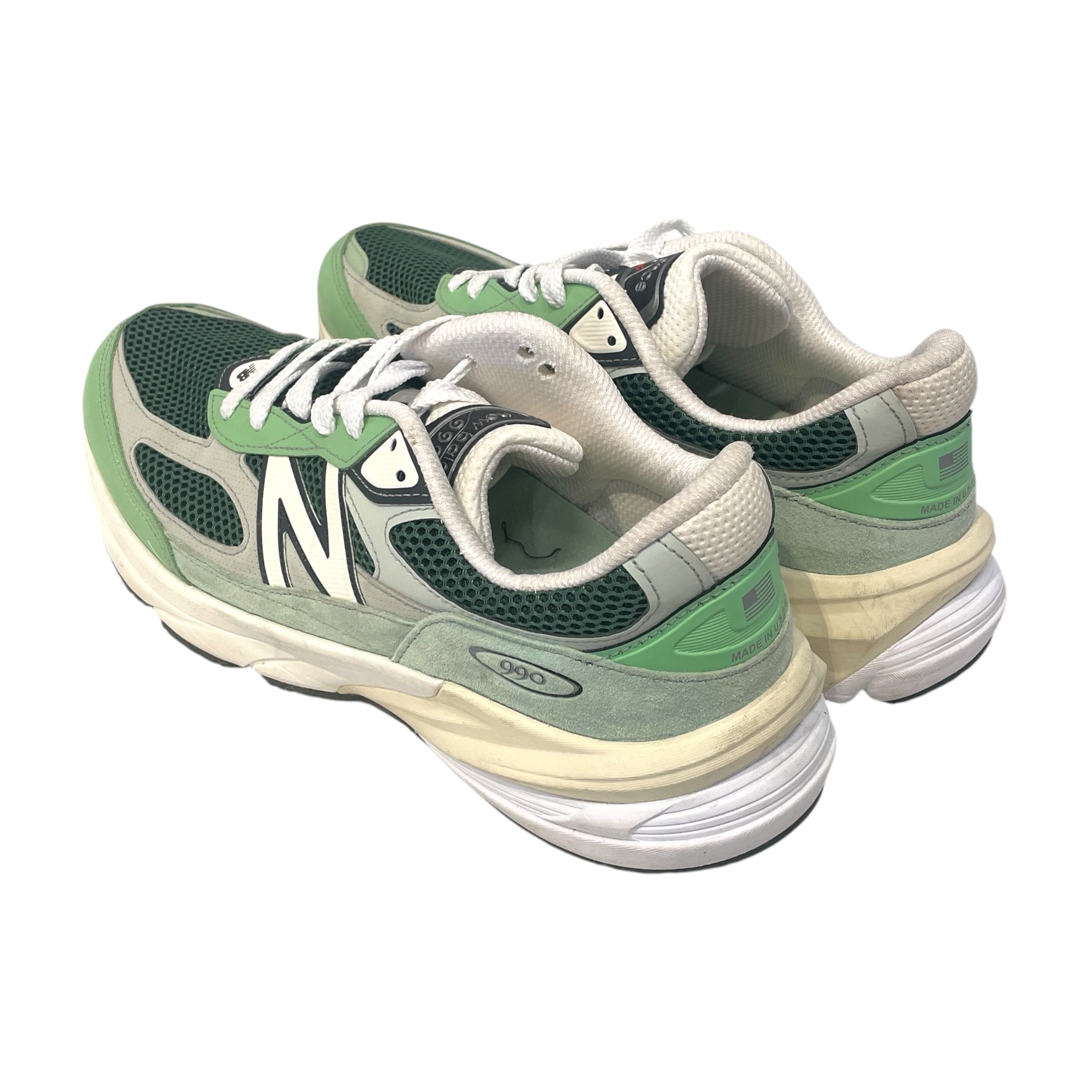 NEW BALANCE/Low-Sneakers/US 12/GRN/990v6 Avocado Mint view 2