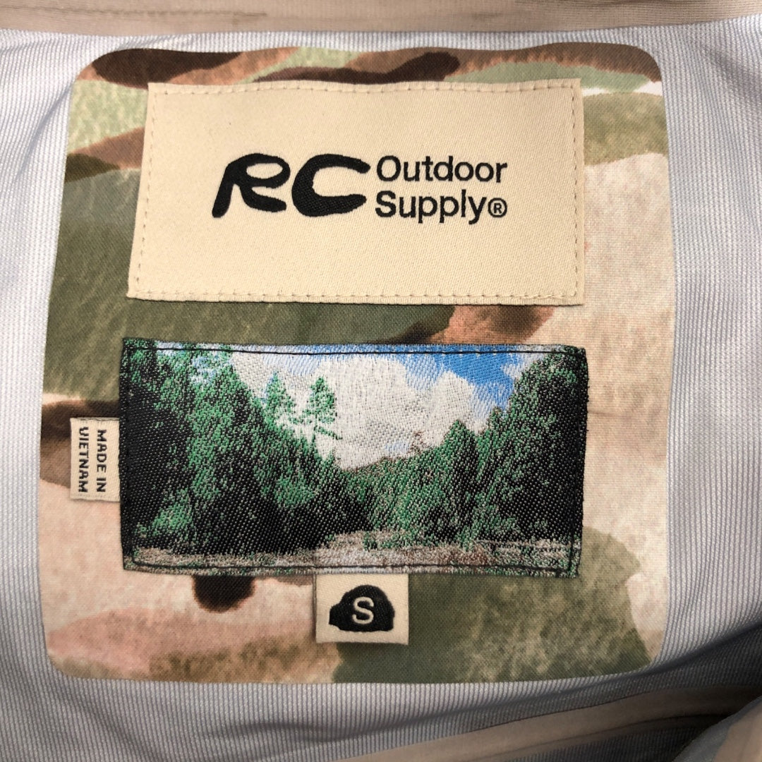 RC Outdoor Supply/Windbreaker/S/Nylon/MLT/Camouflage/Green Camo 090223 view 3