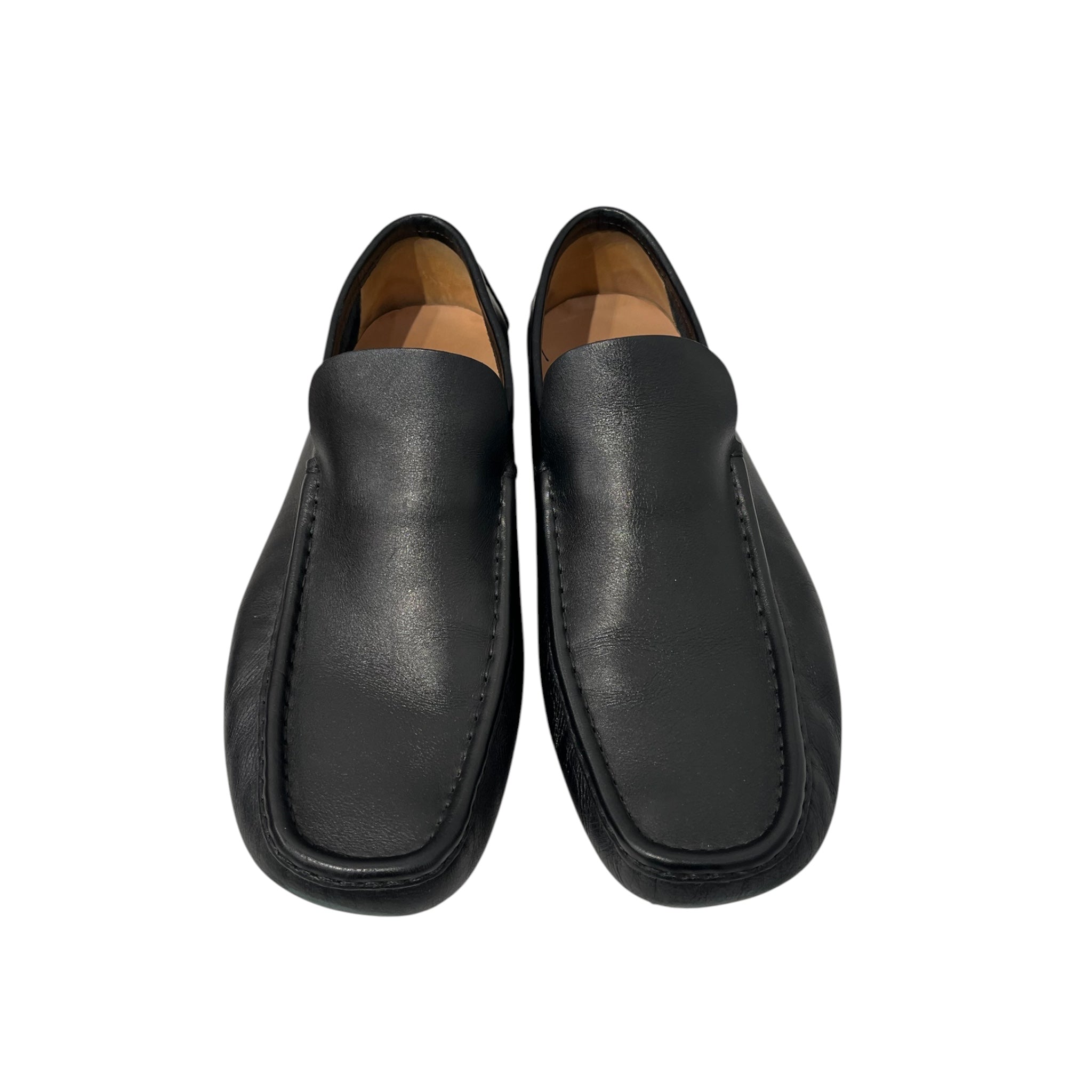 BOTTEGA VENETA/Loafers/Leather/BLK/DRIVERS BROWN SOLES view 8