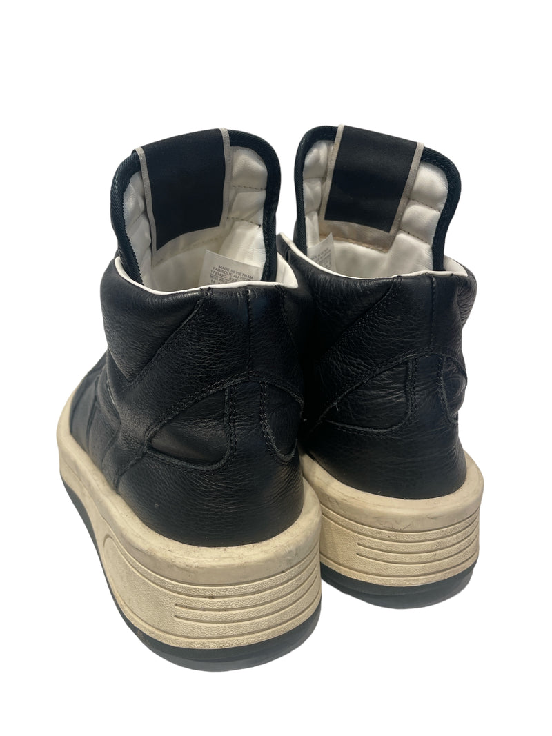 CONVERSE/RICK OWENS DRKSHDW/Hi-Sneakers/US 11/Leather/BLK/Turbowpn