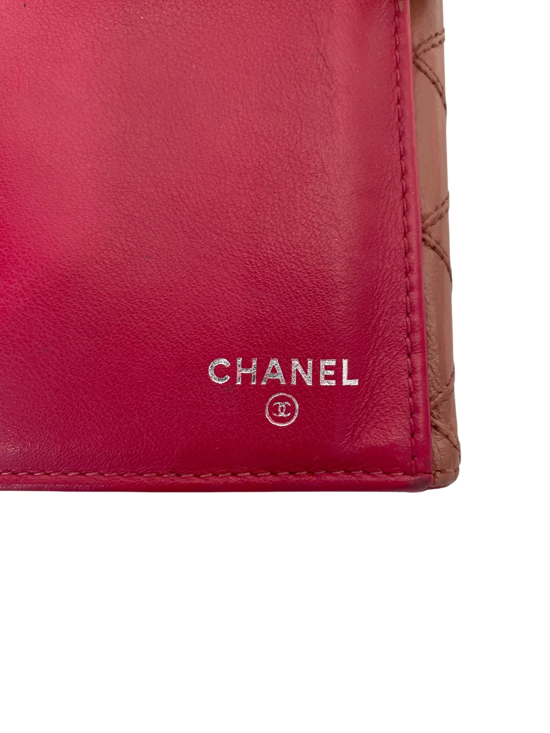 CHANEL/Long Wallet/Leather/PNK/QUILTED LONG WALLET view 5