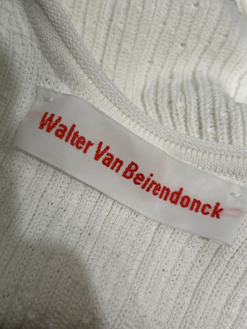Walter Van Beirendonck/Tank Top/M/WHT/