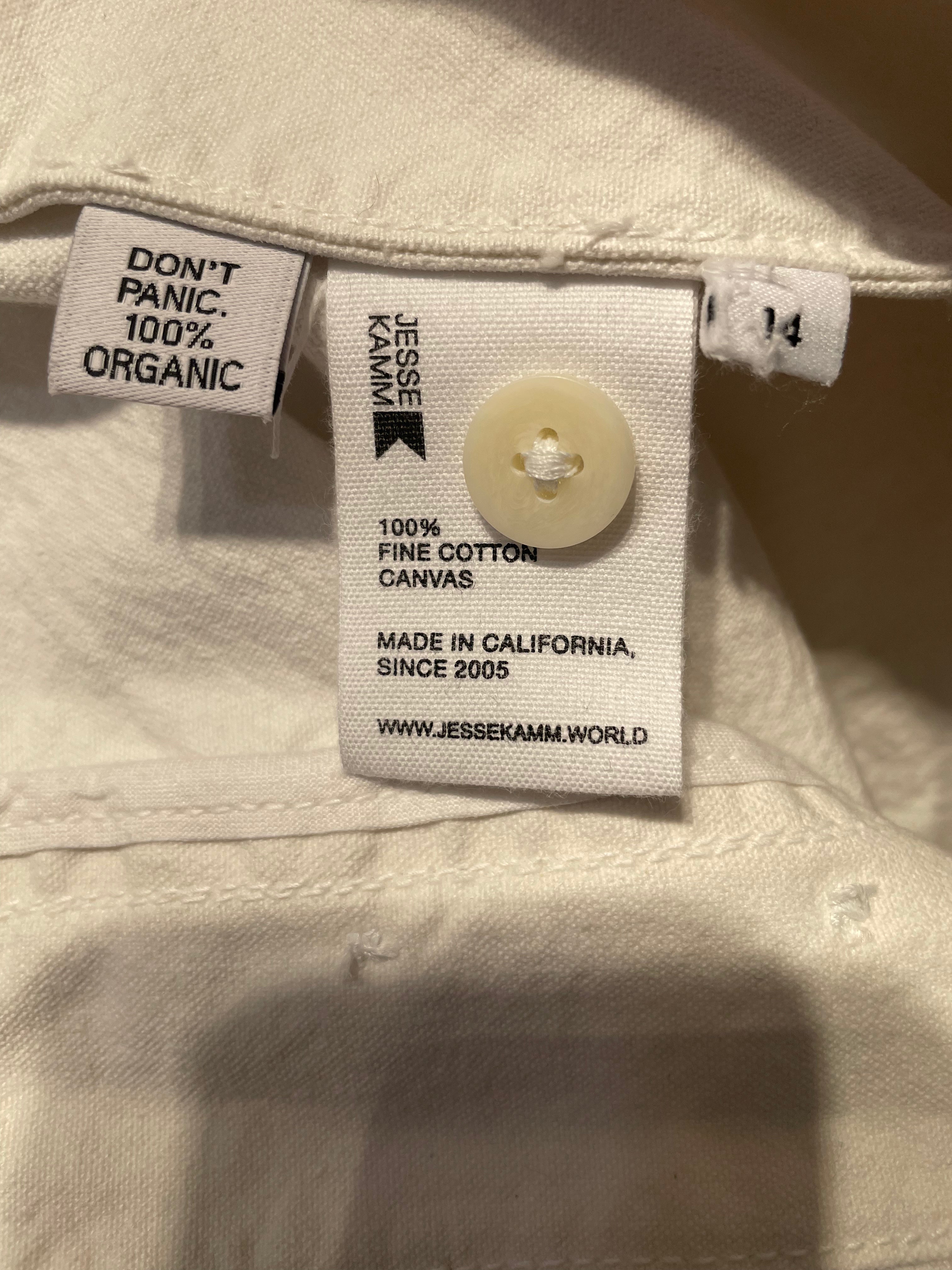 JESSE KAMM/Straight Pants/14/Cotton/WHT/ view 5