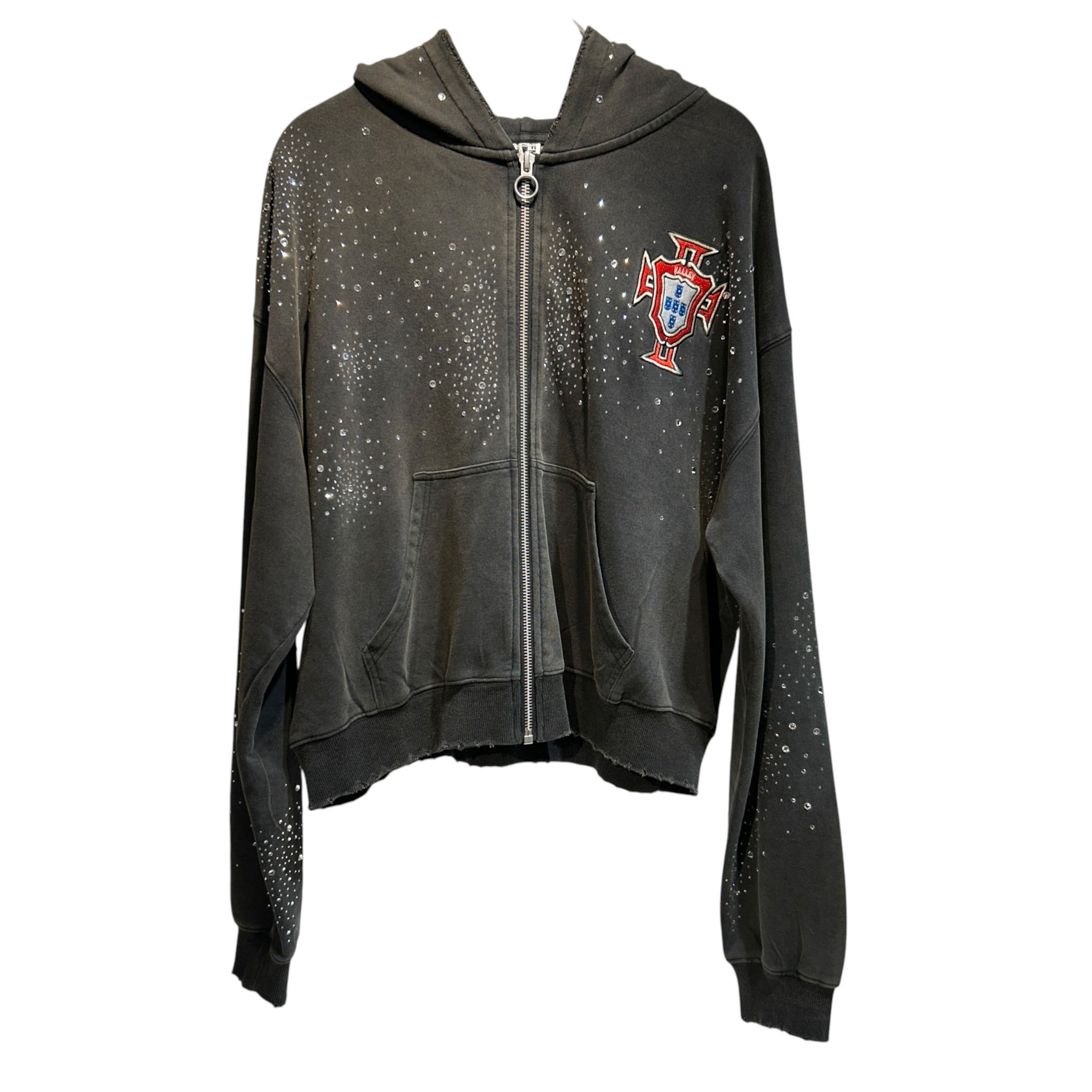 VALVE/Hoodie/XL/Graphic/Cotton/BLK/Portugal crest view 1