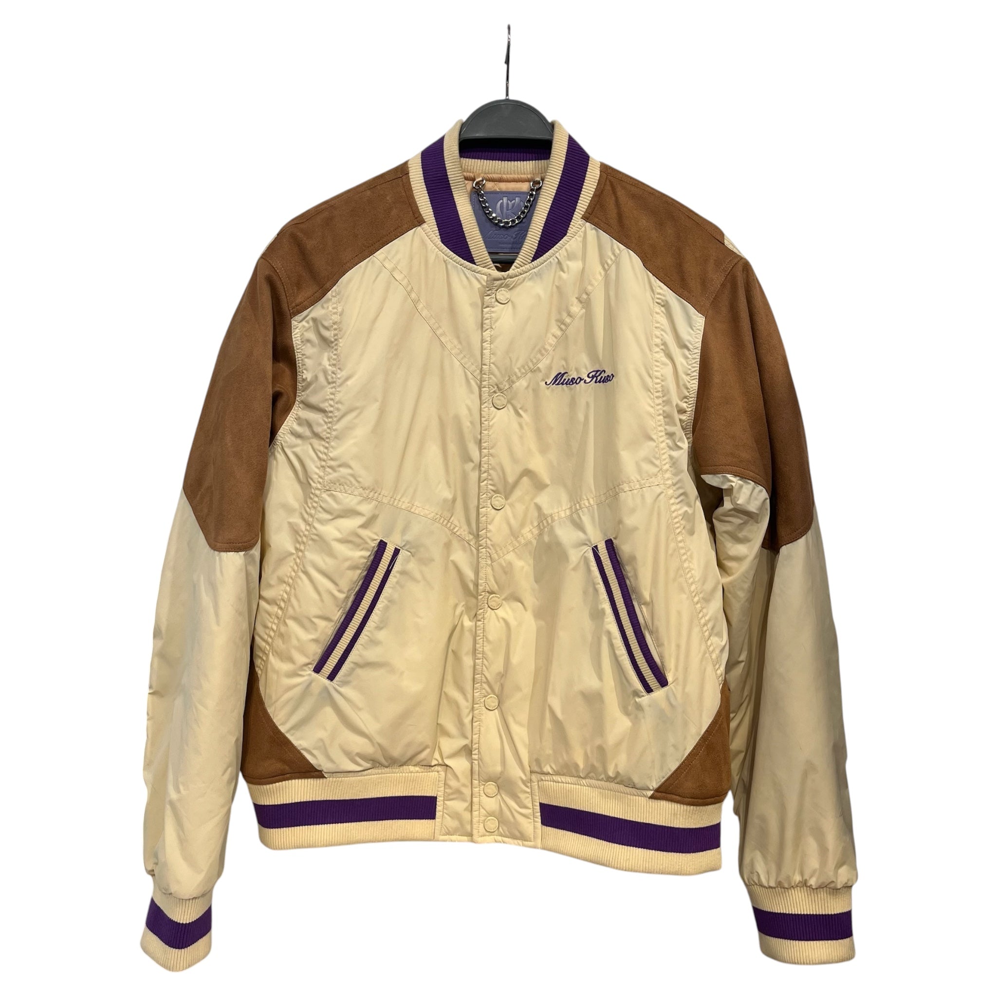MUSO KUSO/Jacket/L/Nylon/BEG/MUSO KUSO DOLCE VITA JACKET view 1