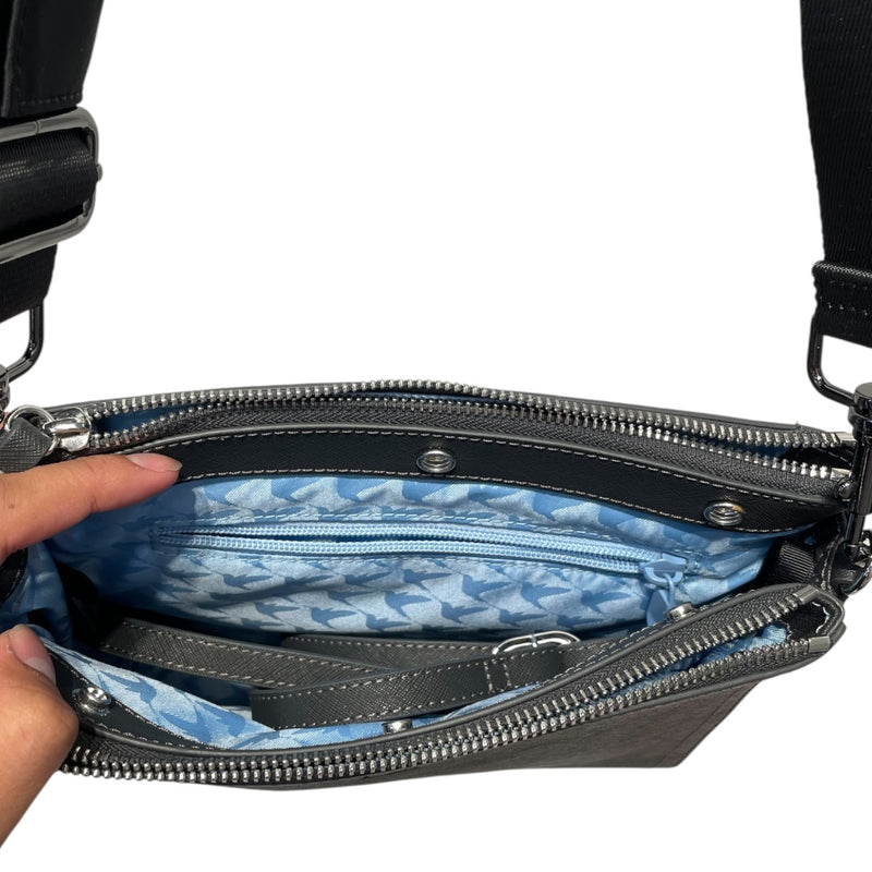lo & sons/Cross Body Bag/Nylon/GRY/