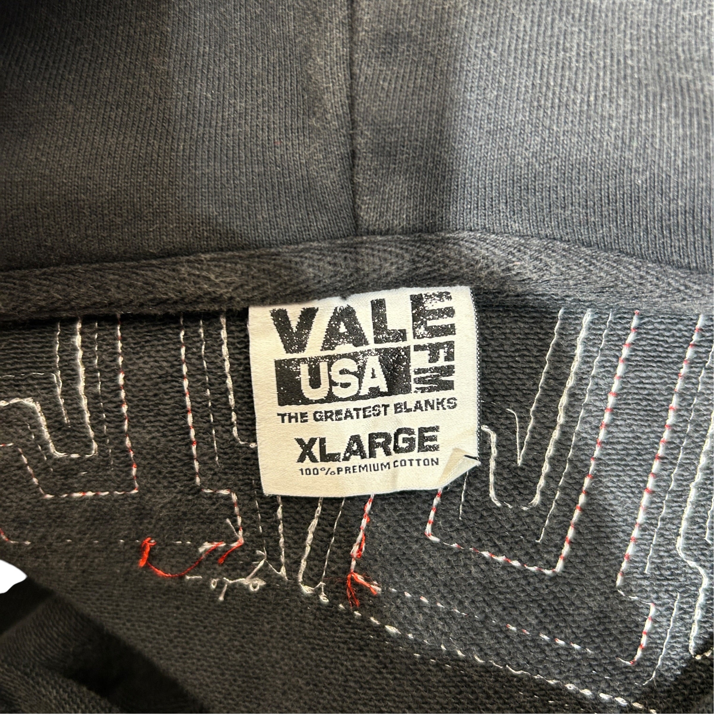 VALVE/Hoodie/XL/Graphic/Cotton/BLK/Portugal crest view 3