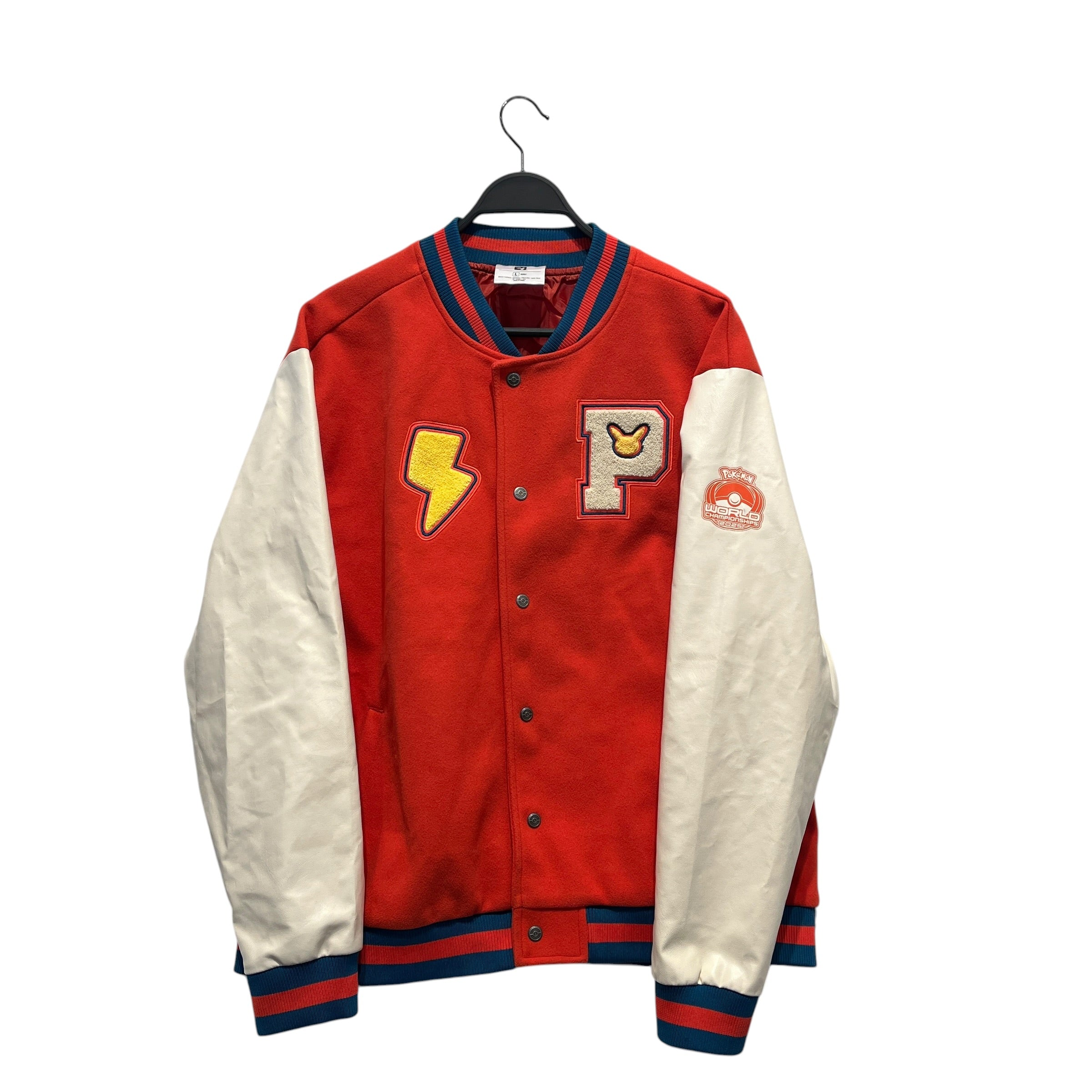 Pokemon Center/Baseball Jkt/L/Polyester/ORN/Graphic/2025 Anaheim World Championshp view 1