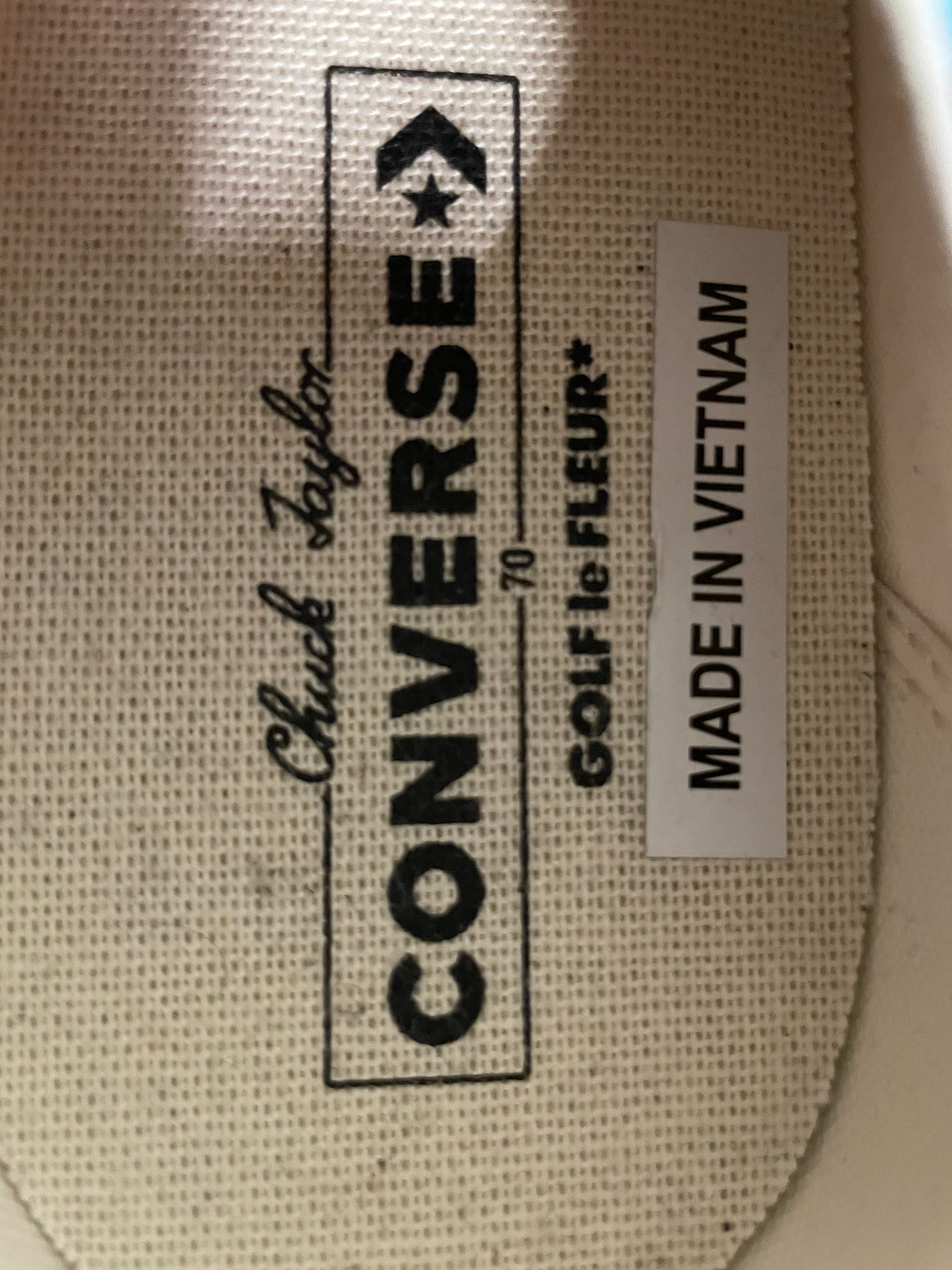 CONVERSE/Low-Sneakers/US 8.5/All Over Print/Polyester/MLT/GOLF LE FLEUR view 3
