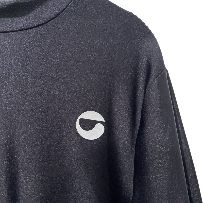 COPERNI/T-Shirt/M/Cotton/BLK/Turtle Neck/LOGO ON CHEST , UBDER AMOUR
