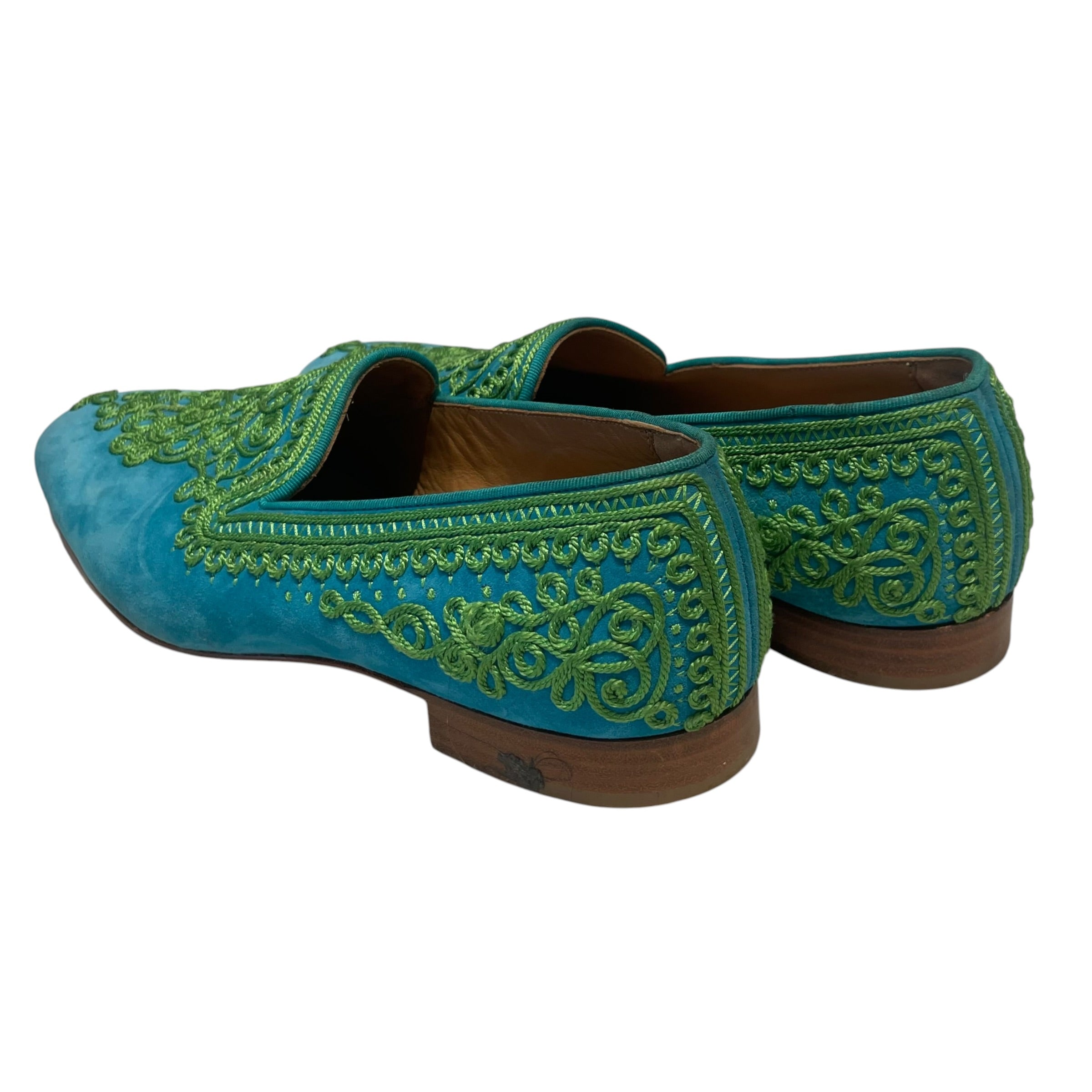Christian Louboutin/Dress Shoes/EU 43/Suede/BLU/ view 2