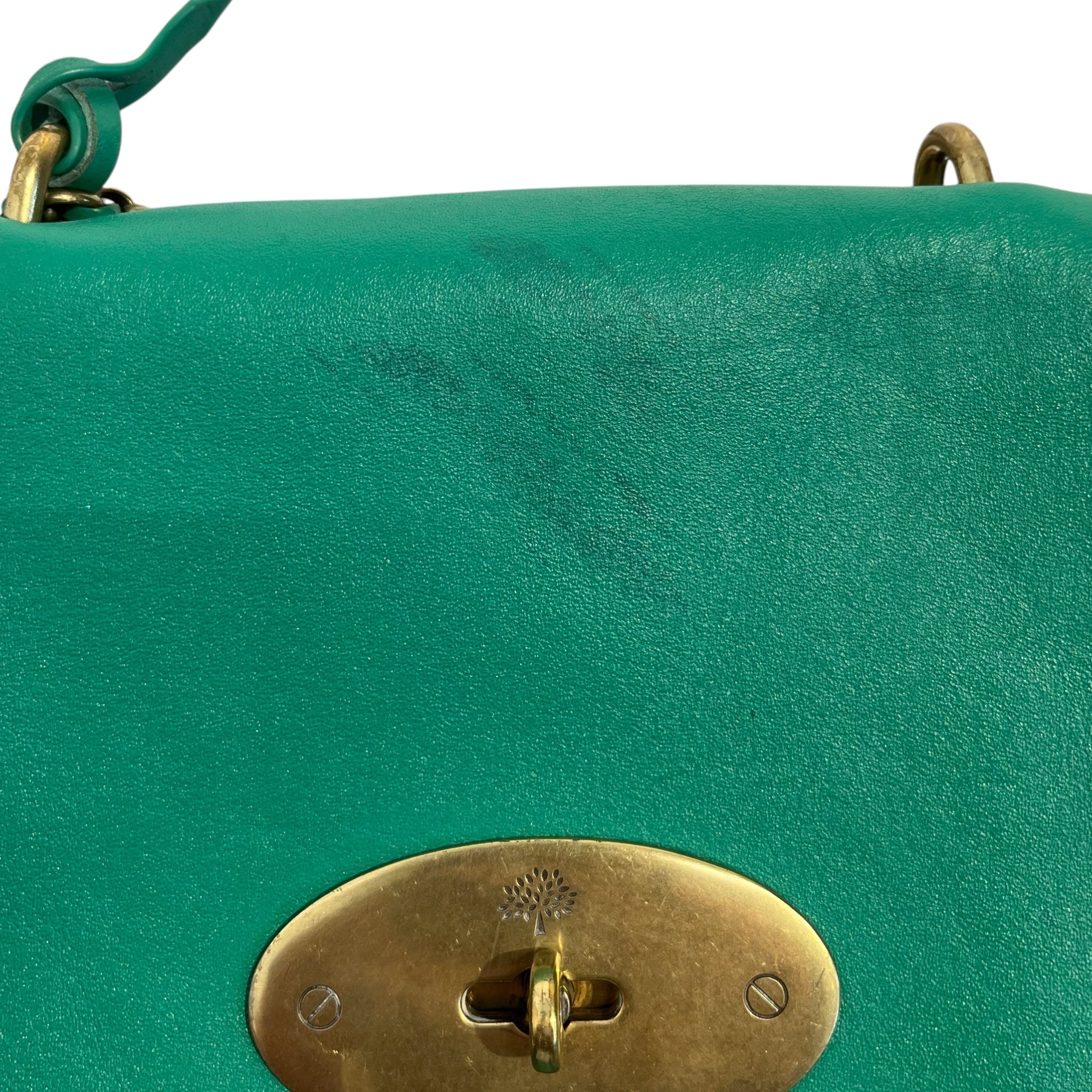 MULBERRY/Bag/Leather/GRN/Lily Shoulder bag view 4