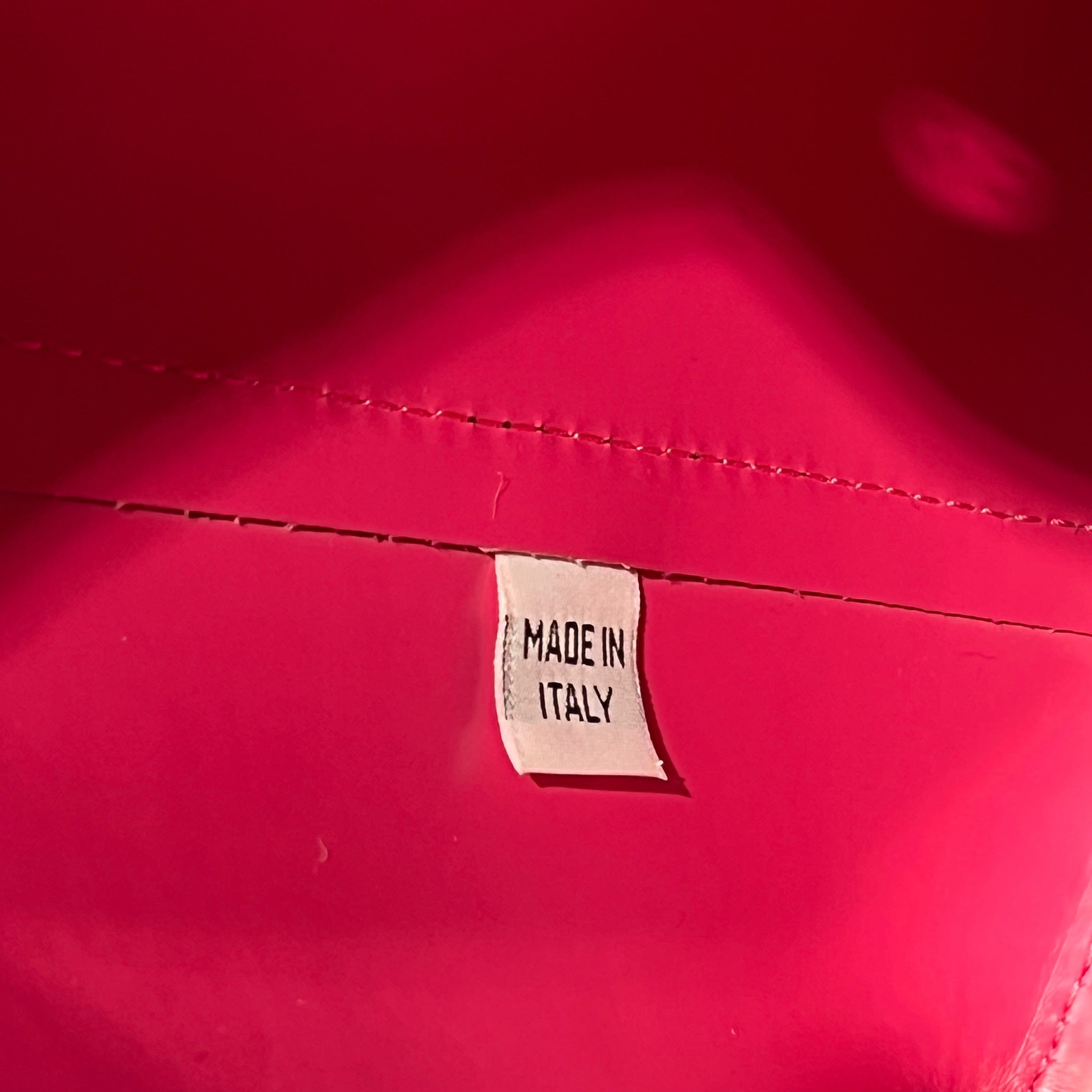 Mansur Gavriel/Cross Body Bag/Leather/BLK/MINI BUCKET BAG/PINK INTERIOR view 4