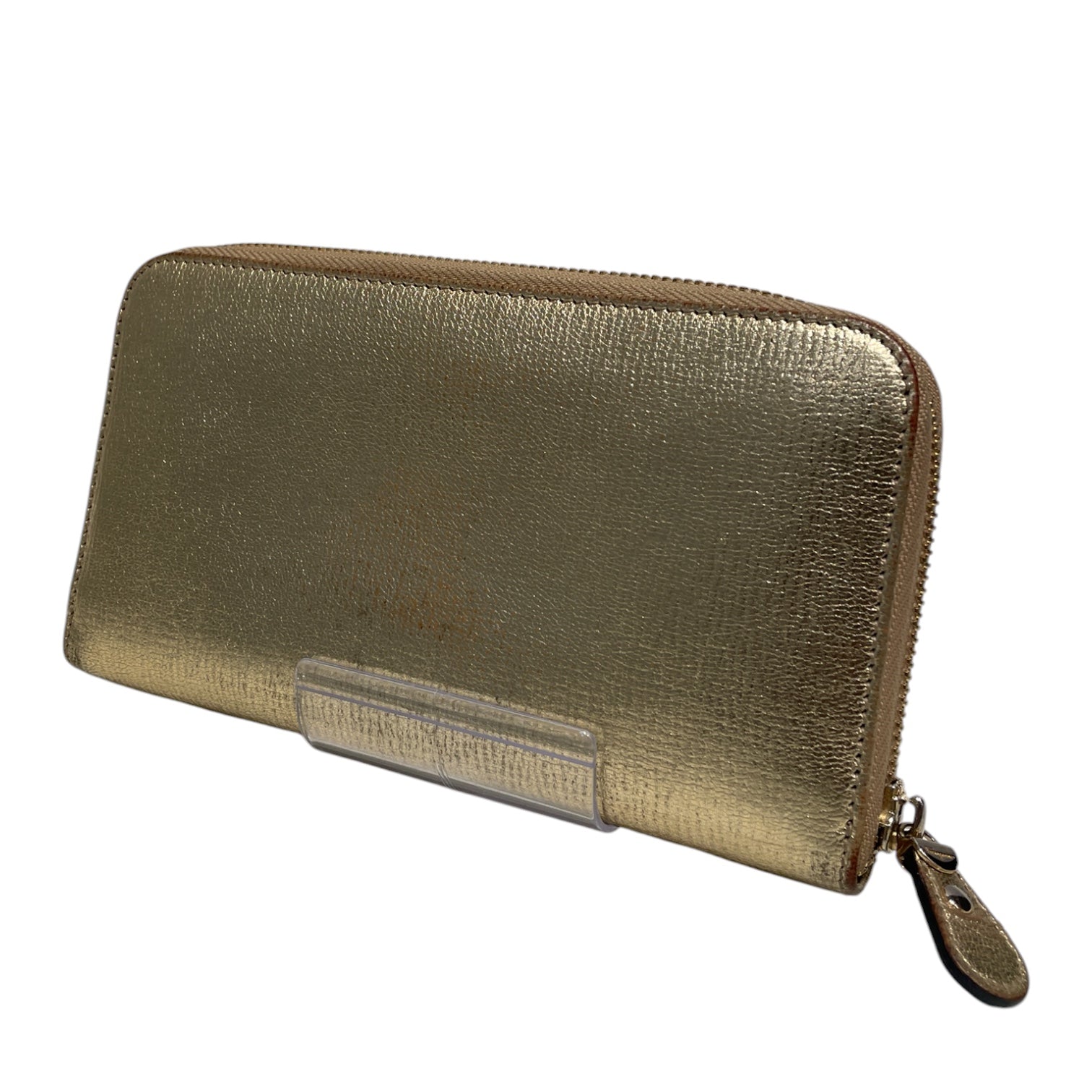 Salvatore Ferragamo/Long Wallet/Leather/GLD/L's/Gancini Gold Long Wallet view 2