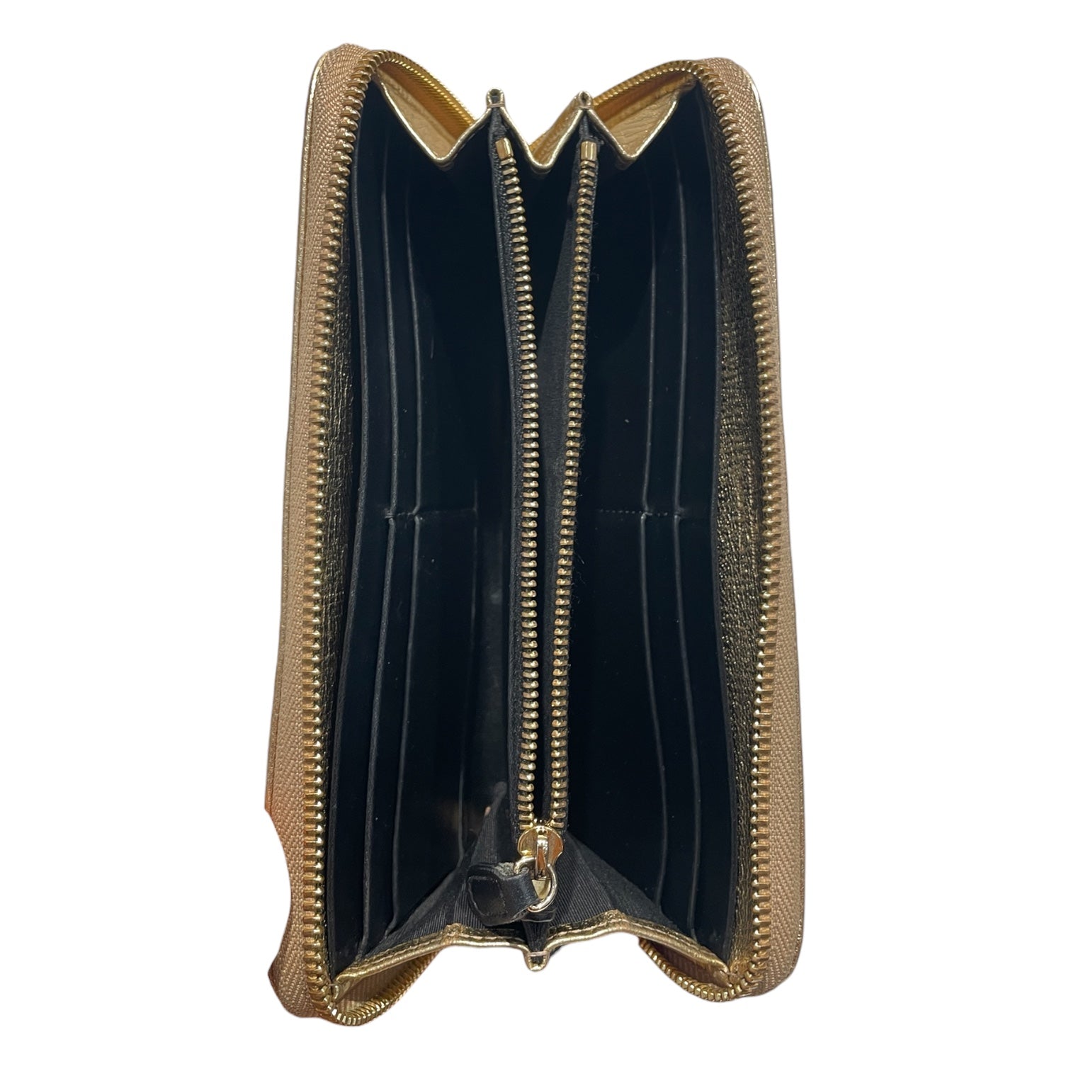 Salvatore Ferragamo/Long Wallet/Leather/GLD/L's/Gancini Gold Long Wallet view 3