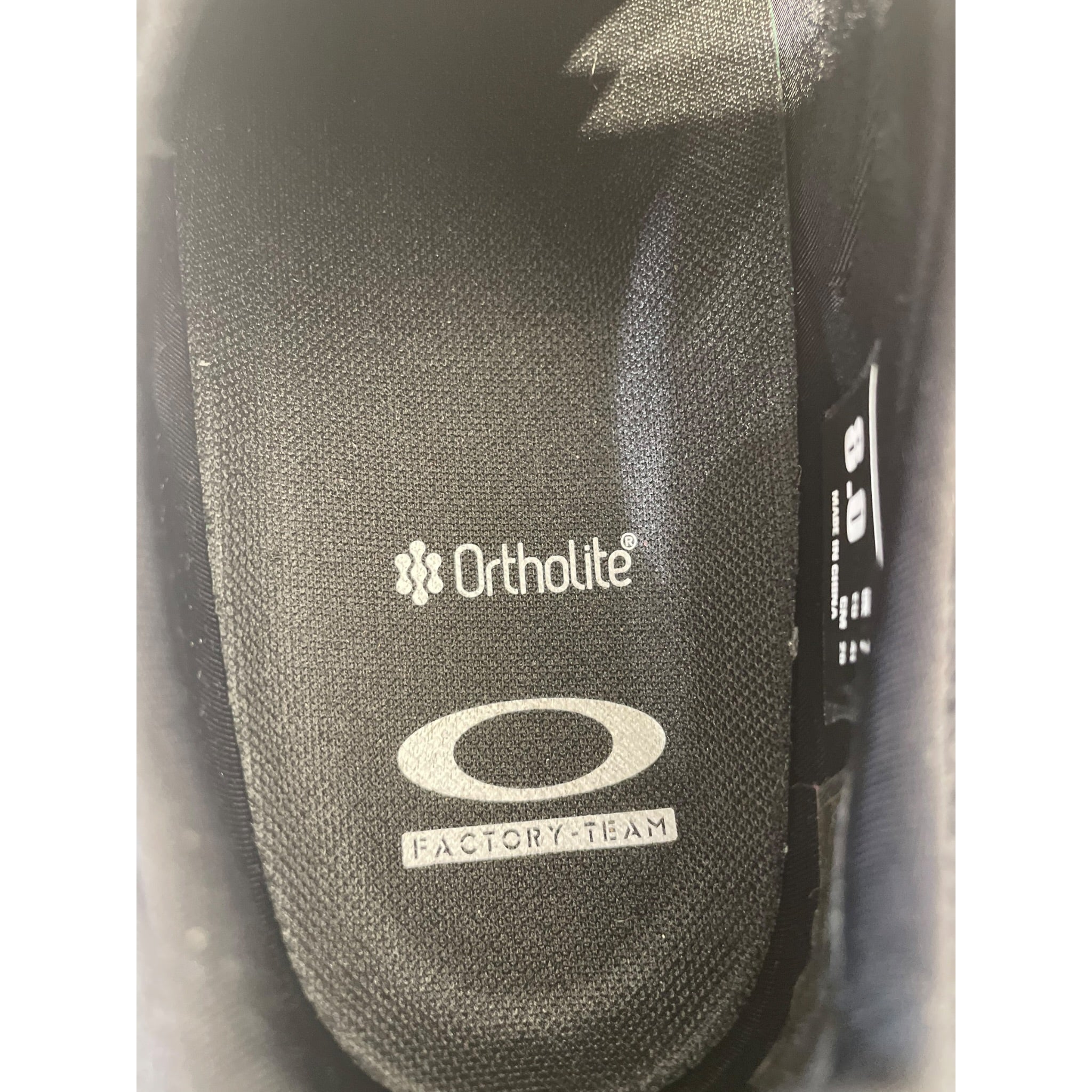 Oakley Factory Team/Low-Sneakers/US 8/Leather/WHT/ view 3