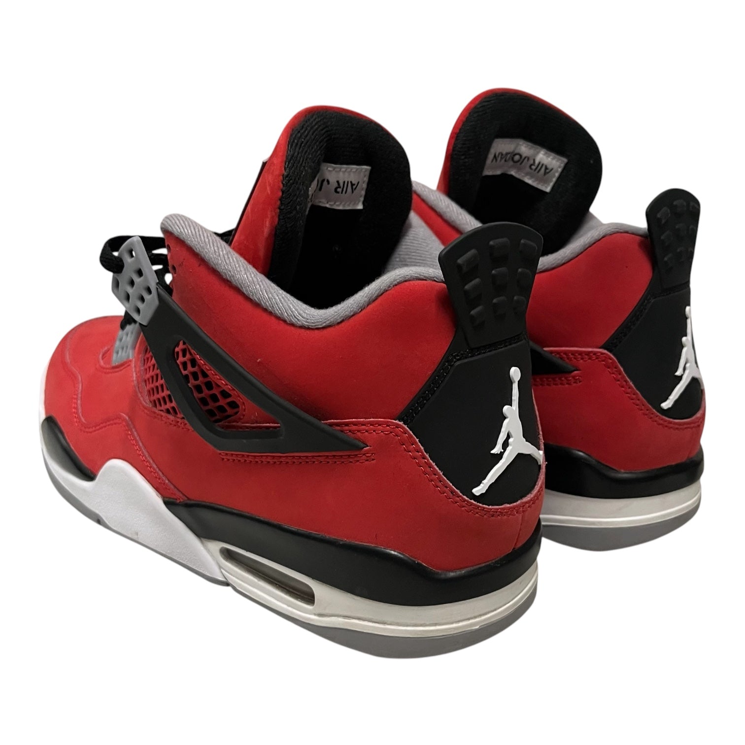 NIKE/AIR JORDAN 4 RETRO/Hi-Sneakers/US 10/Suede/RED/FQ8138-600 view 2