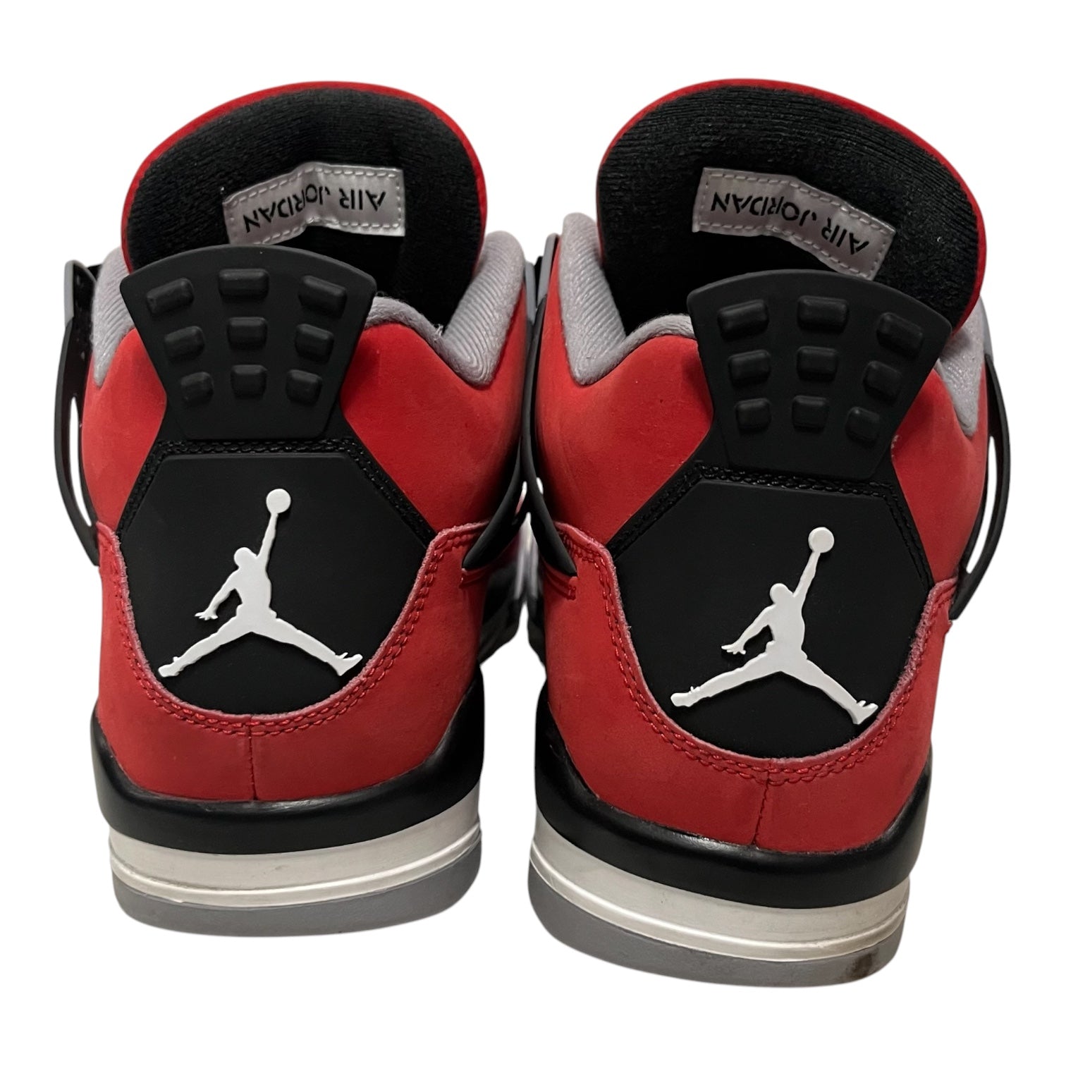 NIKE/AIR JORDAN 4 RETRO/Hi-Sneakers/US 10/Suede/RED/FQ8138-600 view 3