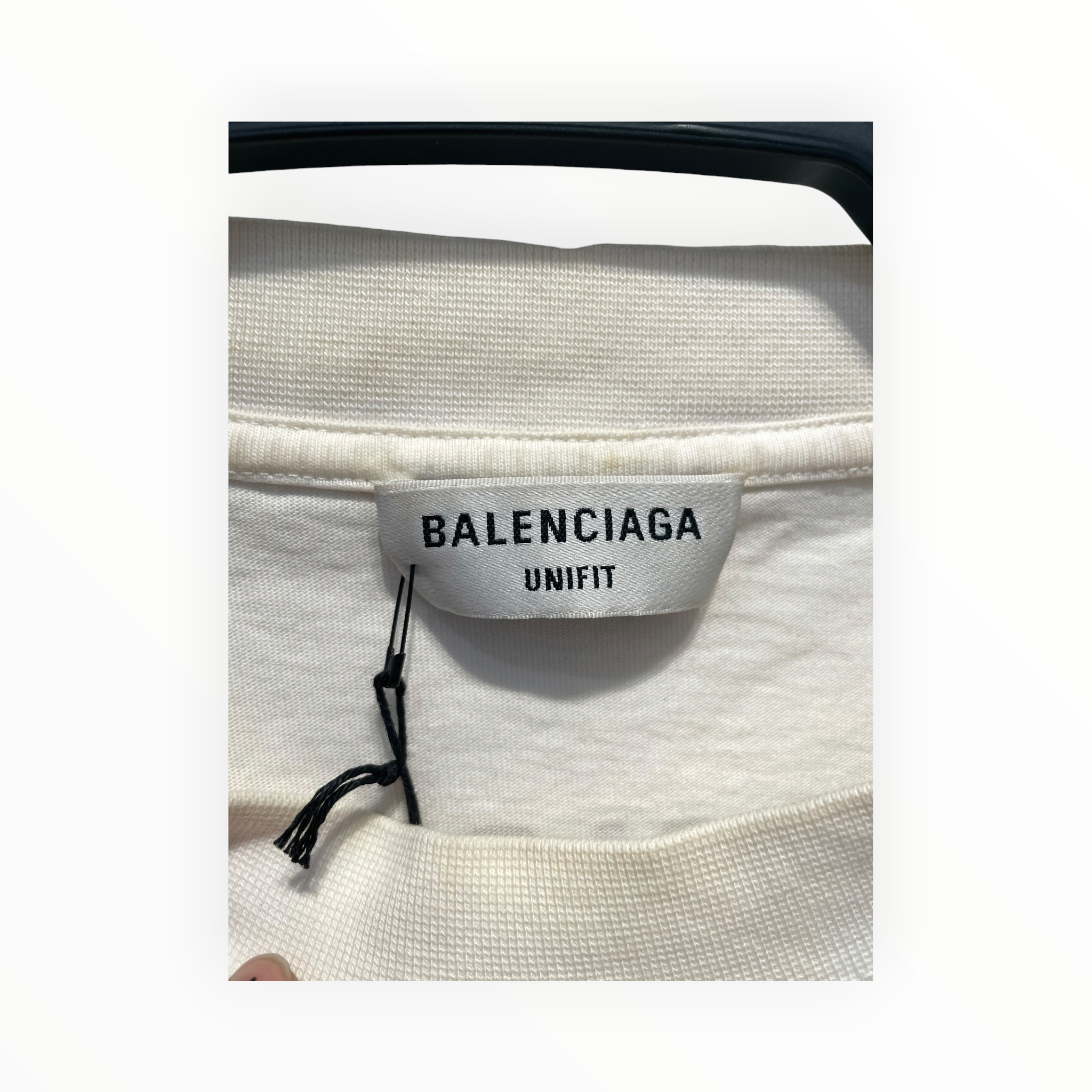 BALENCIAGA/T-Shirt/5/Cotton/WHT/Graphic/2022 GAY PRIDE view 3