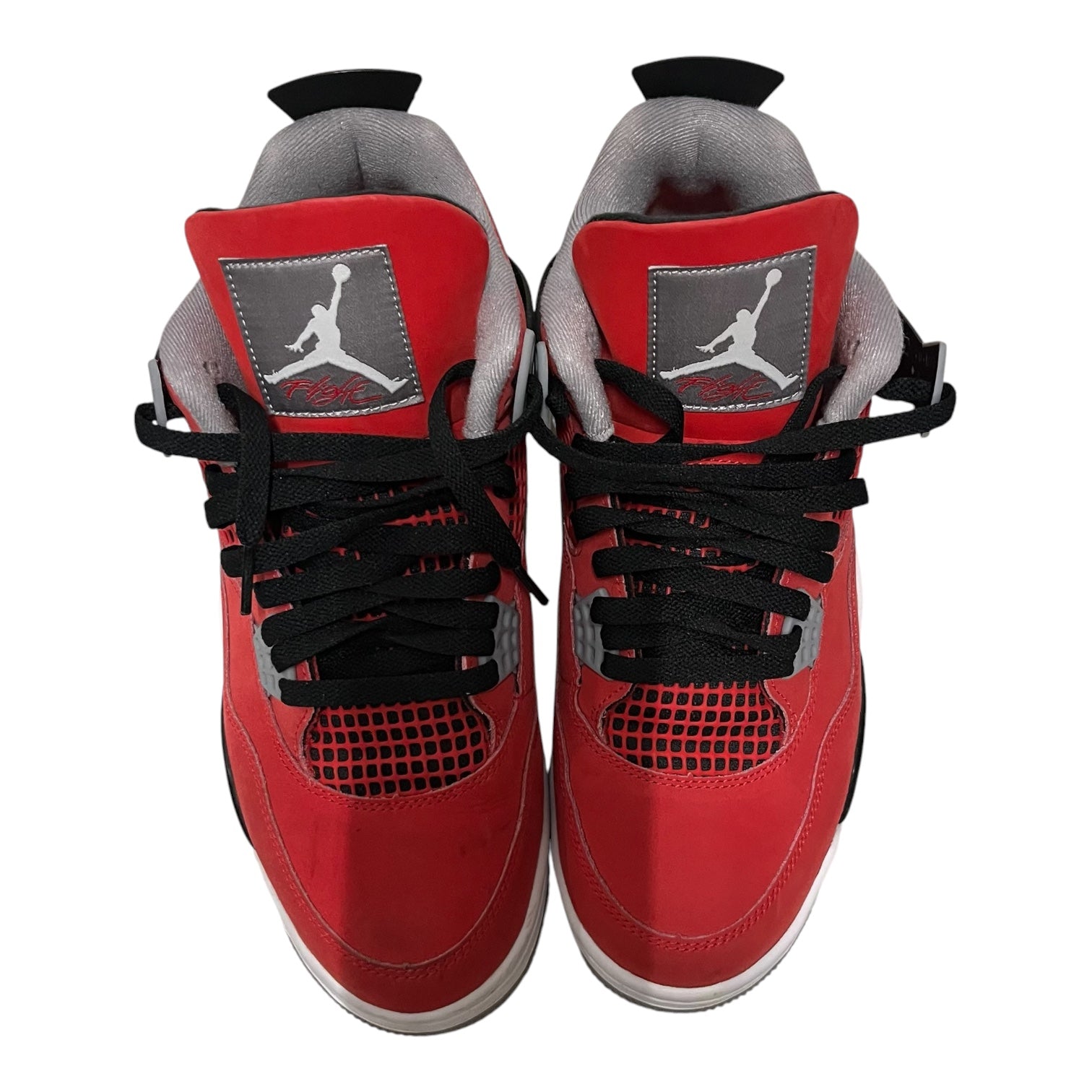 NIKE/AIR JORDAN 4 RETRO/Hi-Sneakers/US 10/Suede/RED/FQ8138-600 view 4