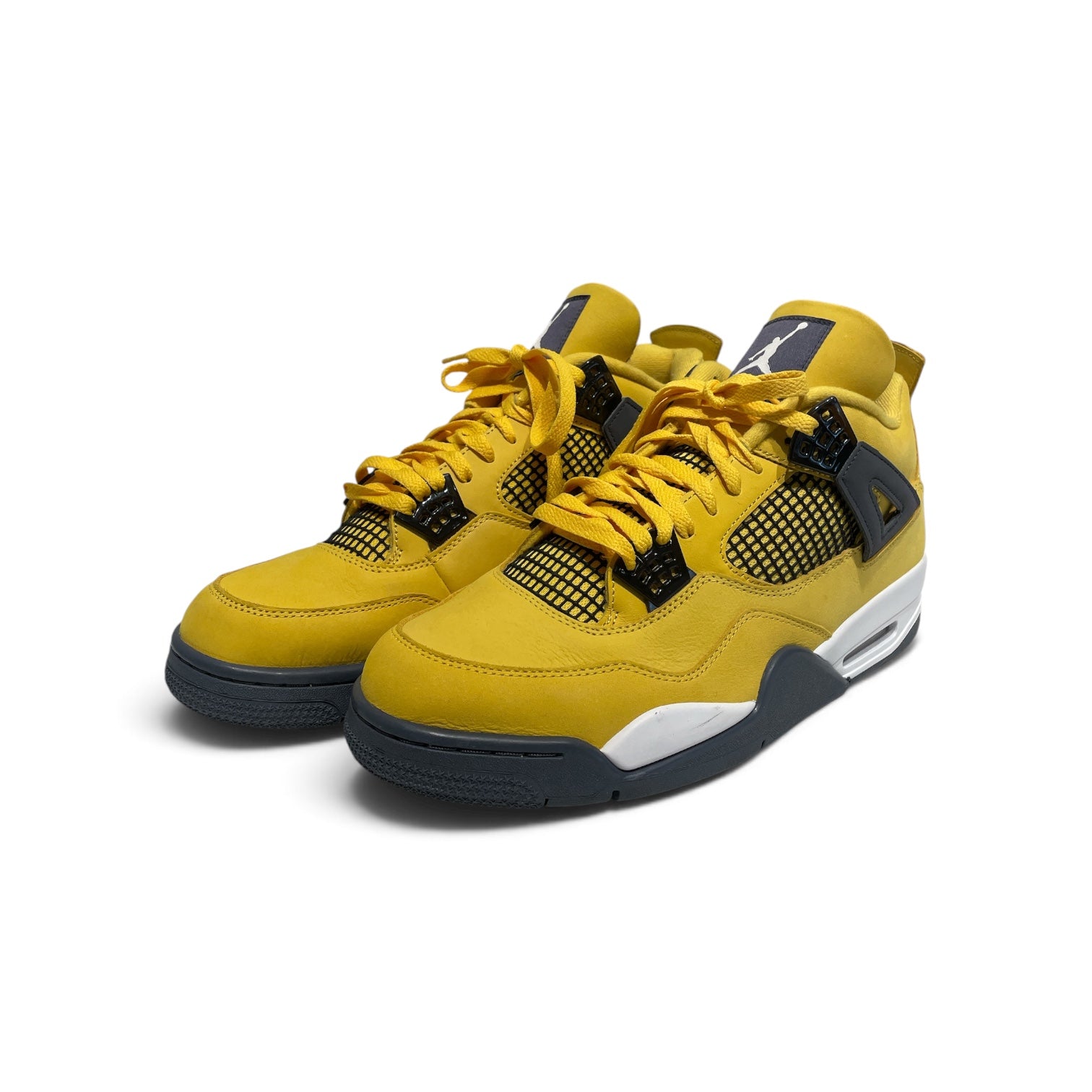 JORDAN BRAND/Hi-Sneakers/US 13/Polyester/YEL/4 RETRO/CT8527 700 view 1