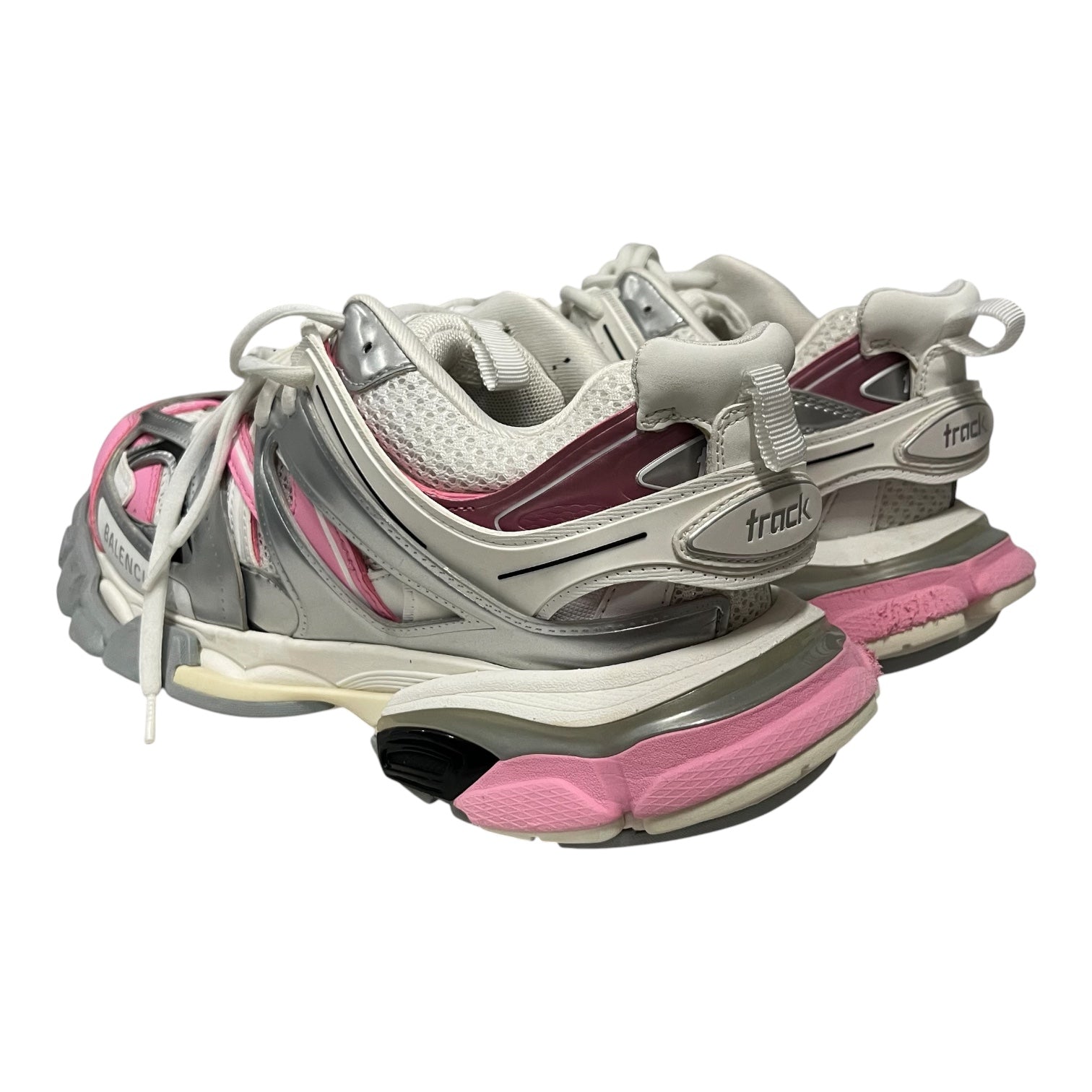 BALENCIAGA/Low-Sneakers/US 9/PNK/track metallic pink view 2