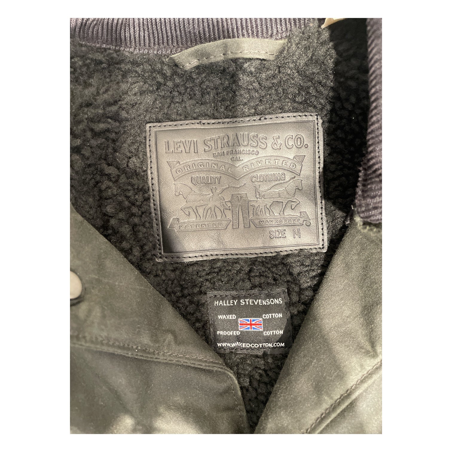 Levi's/Jacket/M/GRN/Halley Stevensons Waxed view 3