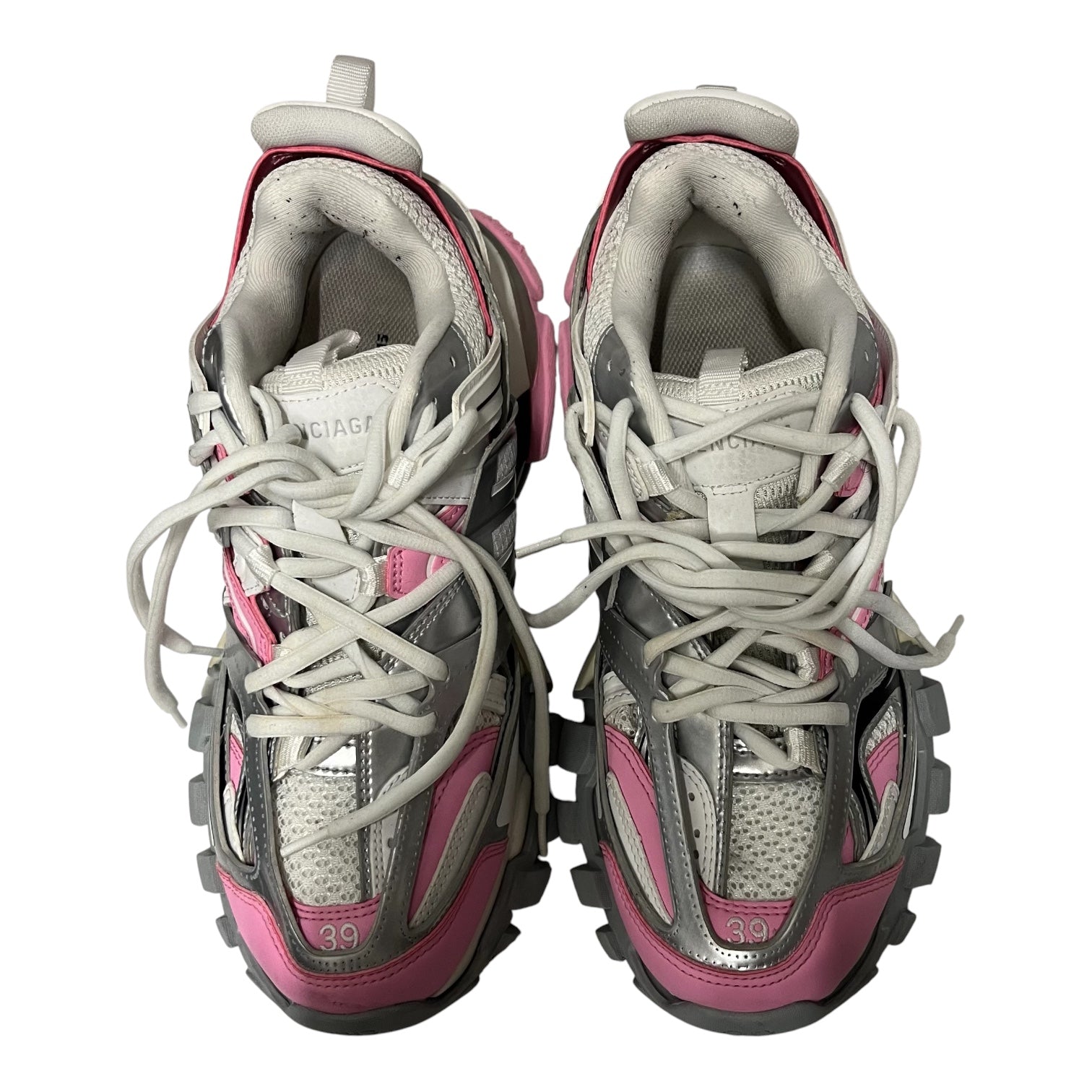 BALENCIAGA/Low-Sneakers/US 9/PNK/track metallic pink view 4