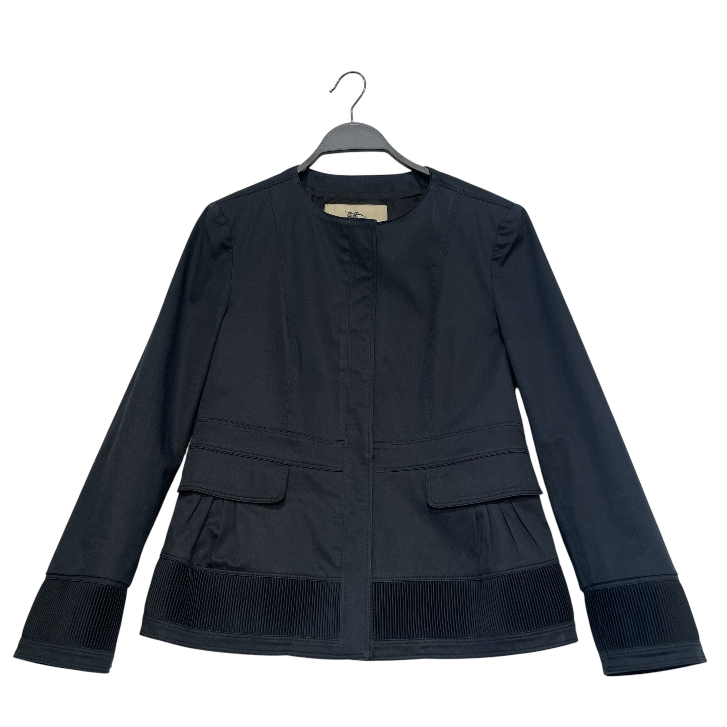 BURBERRY LONDON/Jacket/10/Cotton/NVY/ view 1