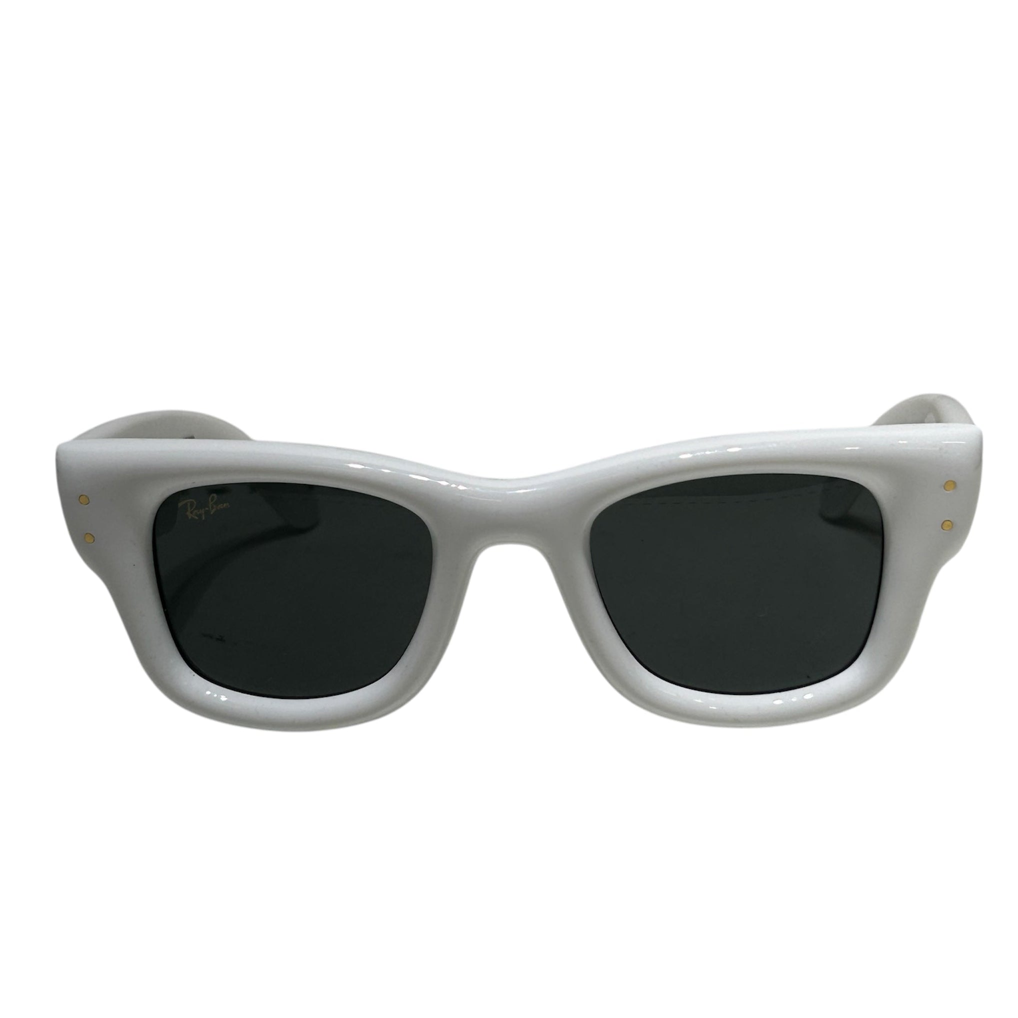 Ray-Ban/Sunglasses/Plastic/WHT/ view 1