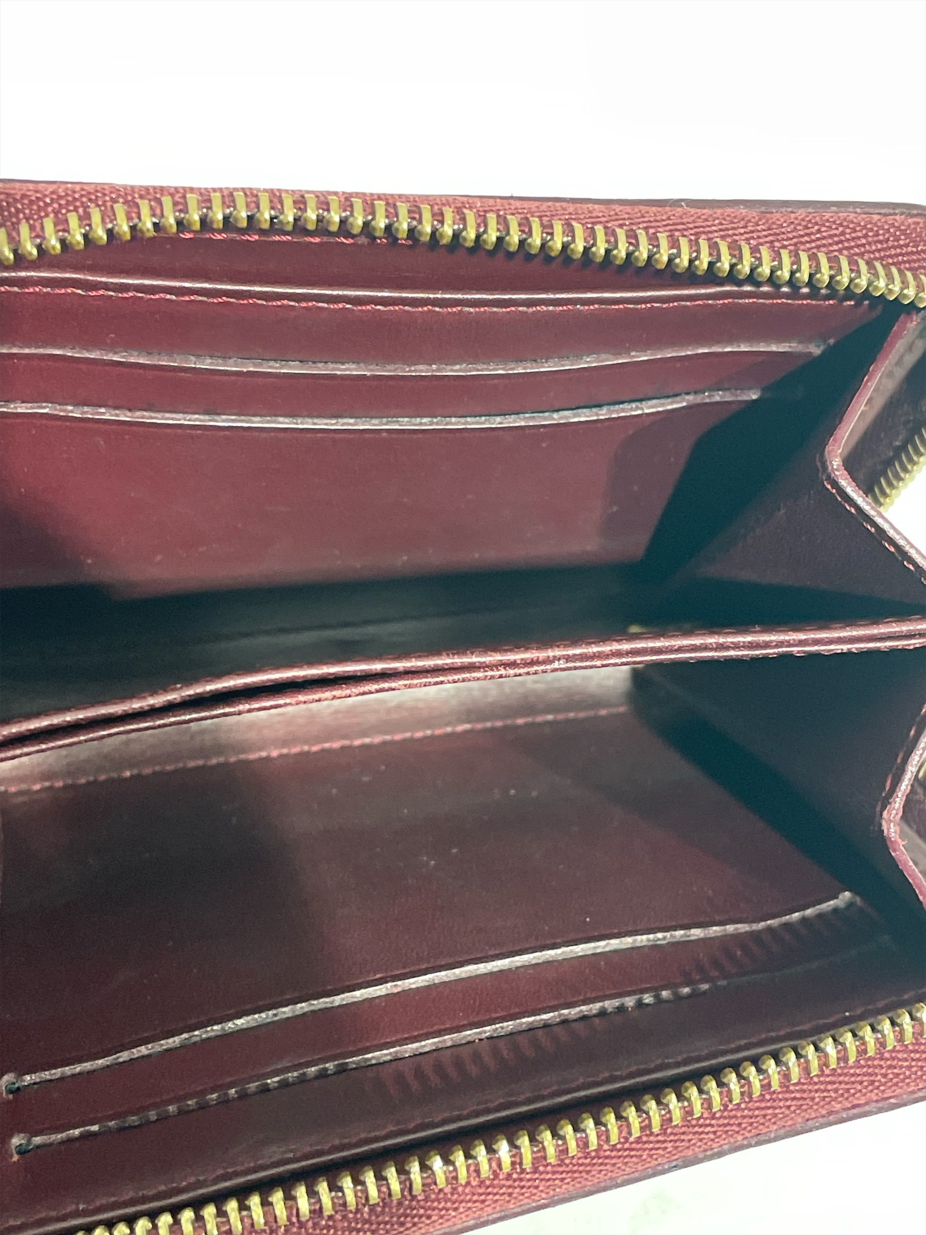 LOUIS VUITTON/Wallet/Leather/BRD/L's/2010 Vernis Zippy Wallet view 4